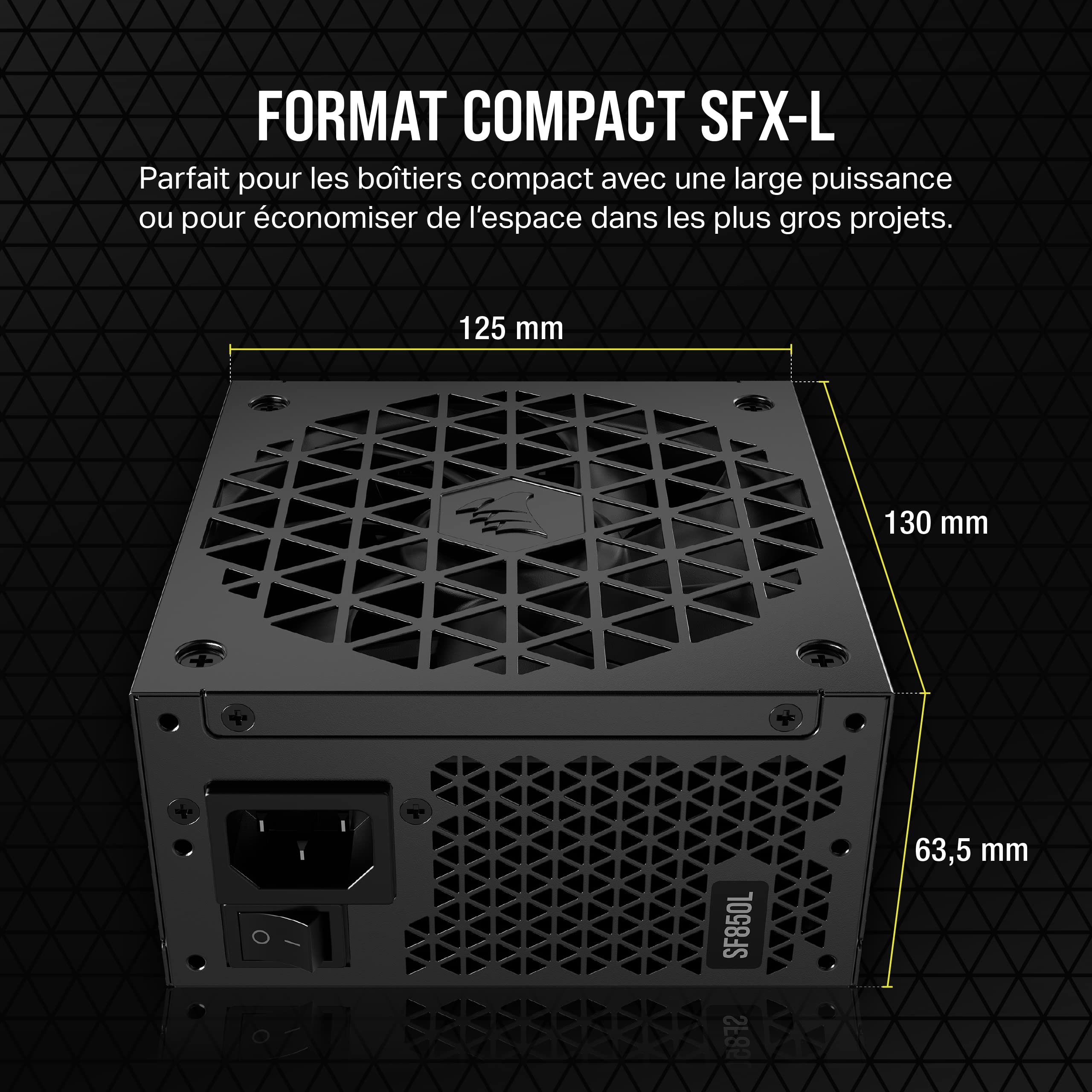 corsair-sf850l-alimentation-sfx-l-850w-80-plus-gold-atx-3-1-pcie-5-1-noire image 4
