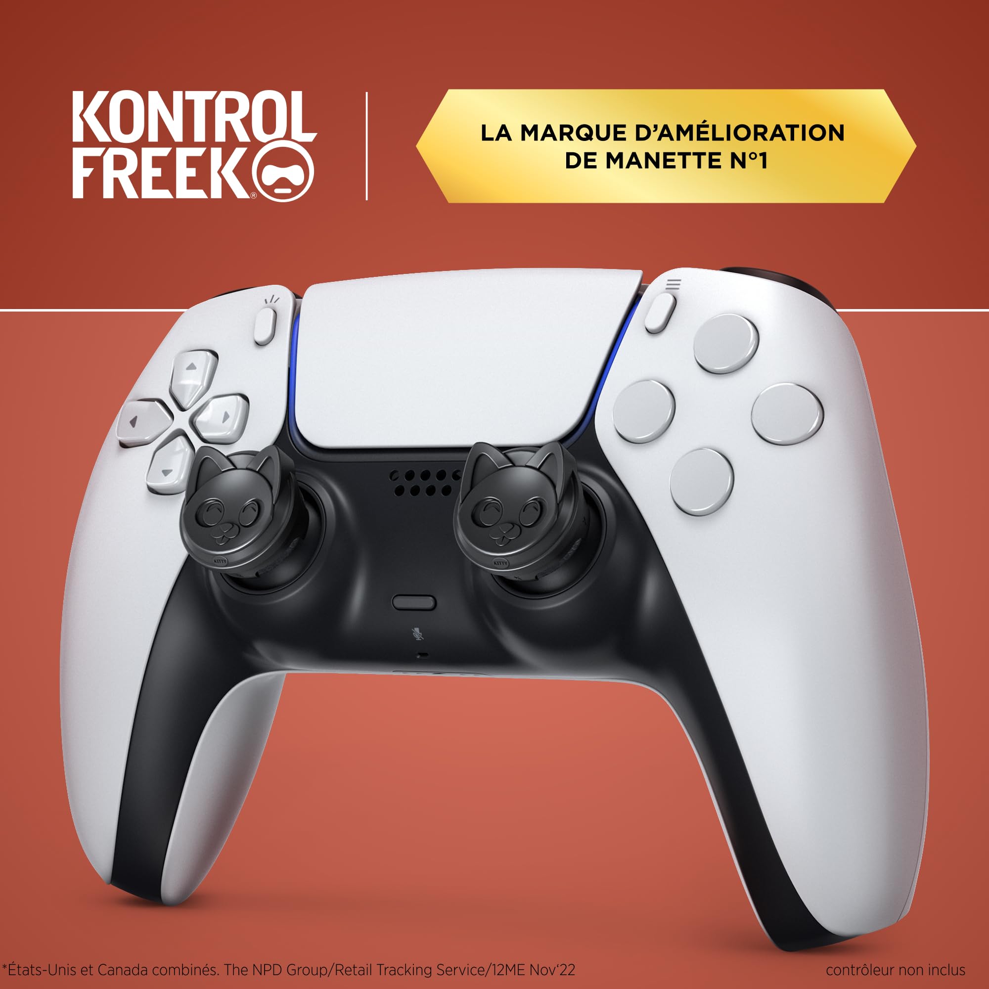 kontrolfreek-caseoh-kitty-edition-grips-mid-rise-6-5mm-pour-manette-ps5-ps4 image 5