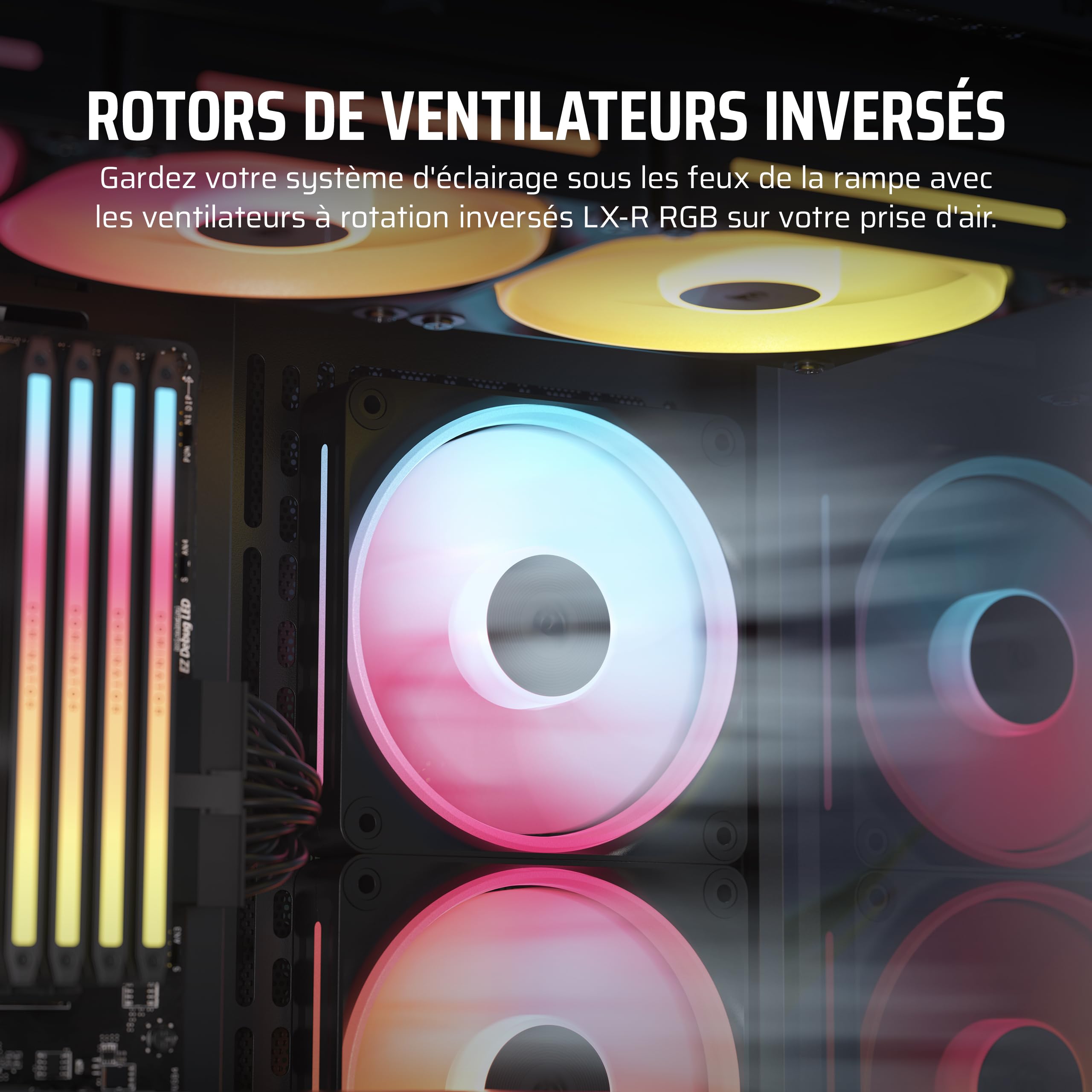 corsair-icue-link-lx120-r-rgb-120mm-kit-triple-ventilateurs-invers-s-noir image 3