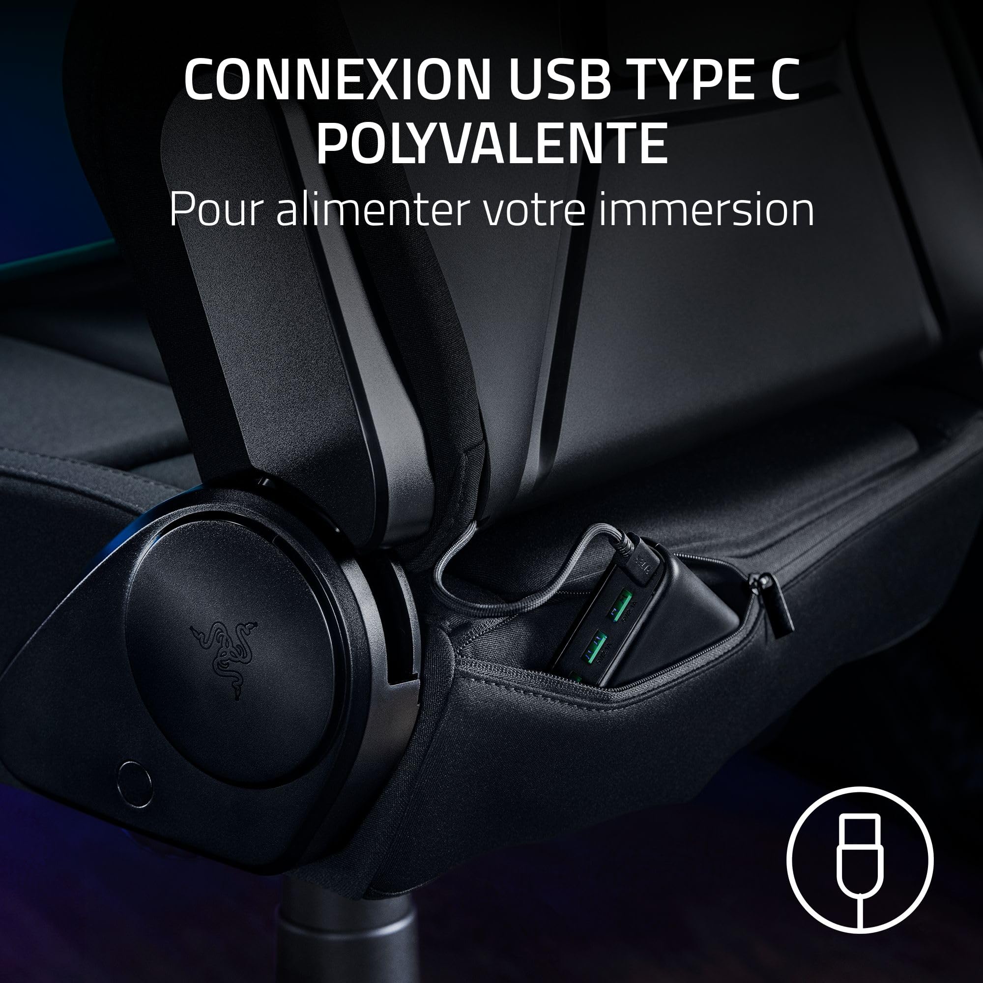razer-soma-chroma-fauteuil-gaming-rgb-sans-fil-inclinable-155-noir image 5