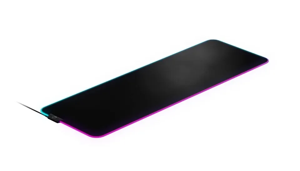 steelseries-qck-prism-tapis-de-souris-gaming-xl-rgb-900x300-mm-noir image 1
