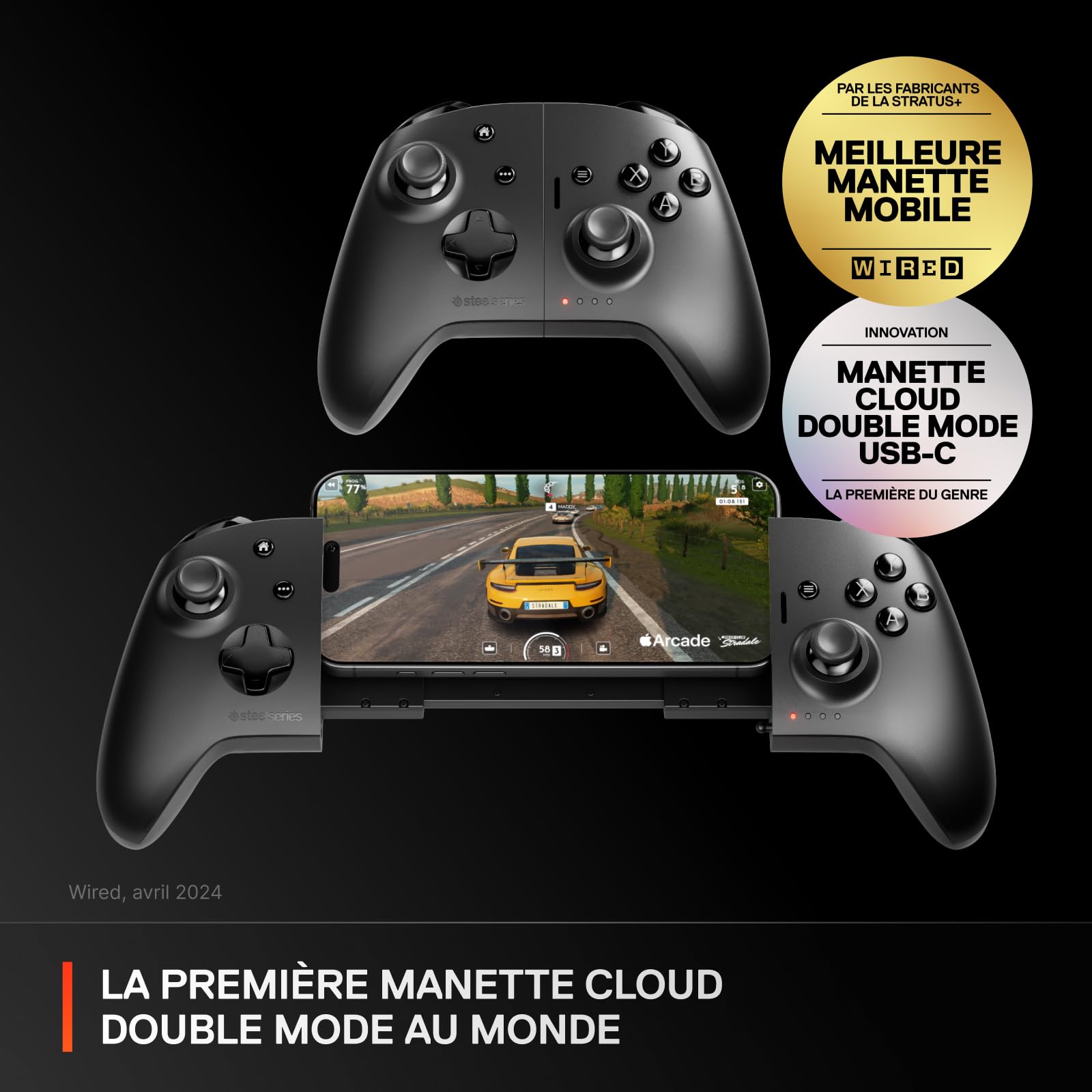 steelseries-nimbus-cloud-manette-gaming-bluetooth-sans-fil-ios-android-pc image 2