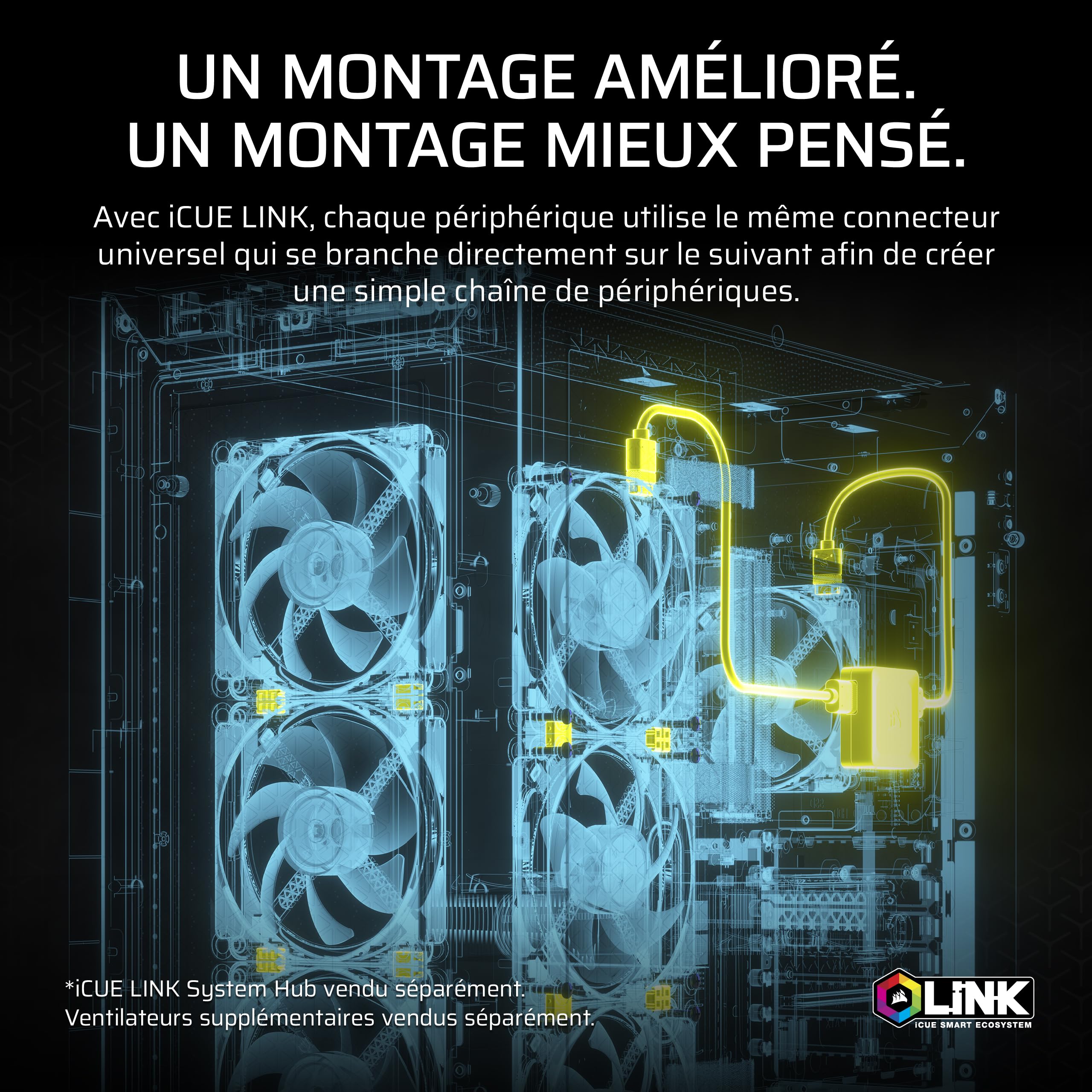 corsair-icue-link-titan-360-rx-rgb-watercooling-cpu-360mm-noir image 5