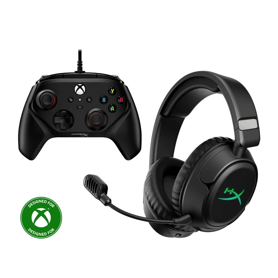 hyperx-xbox-bundle-cloudx-flight-2-sans-fil-manette-clutch-gladiate image 1