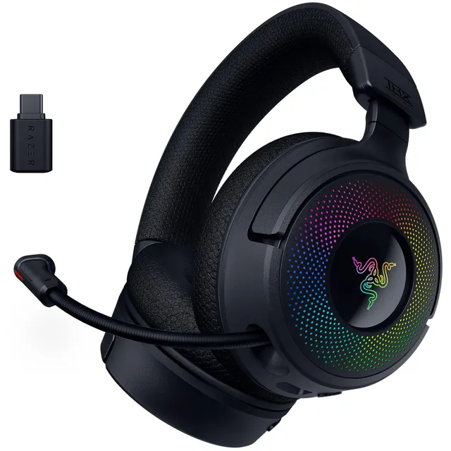 razer-kraken-v4-casque-gaming-sans-fil-noir image 1