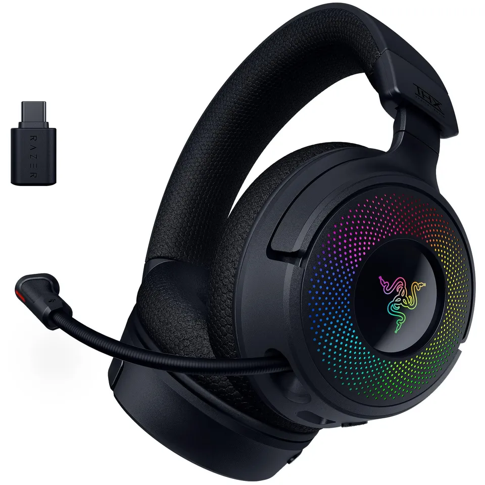 razer-kraken-v4-casque-gaming-sans-fil-noir image 1