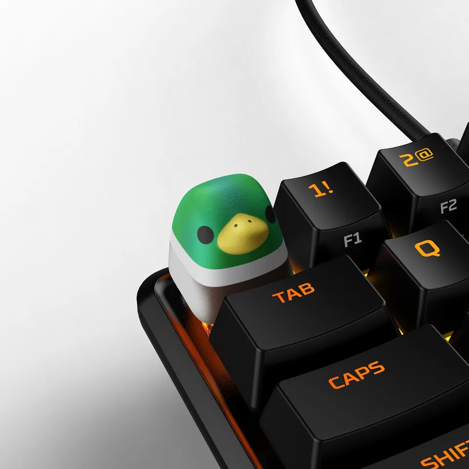 hyperx-hx3d-keycap-duck-collection-oiseaux-3d image 1