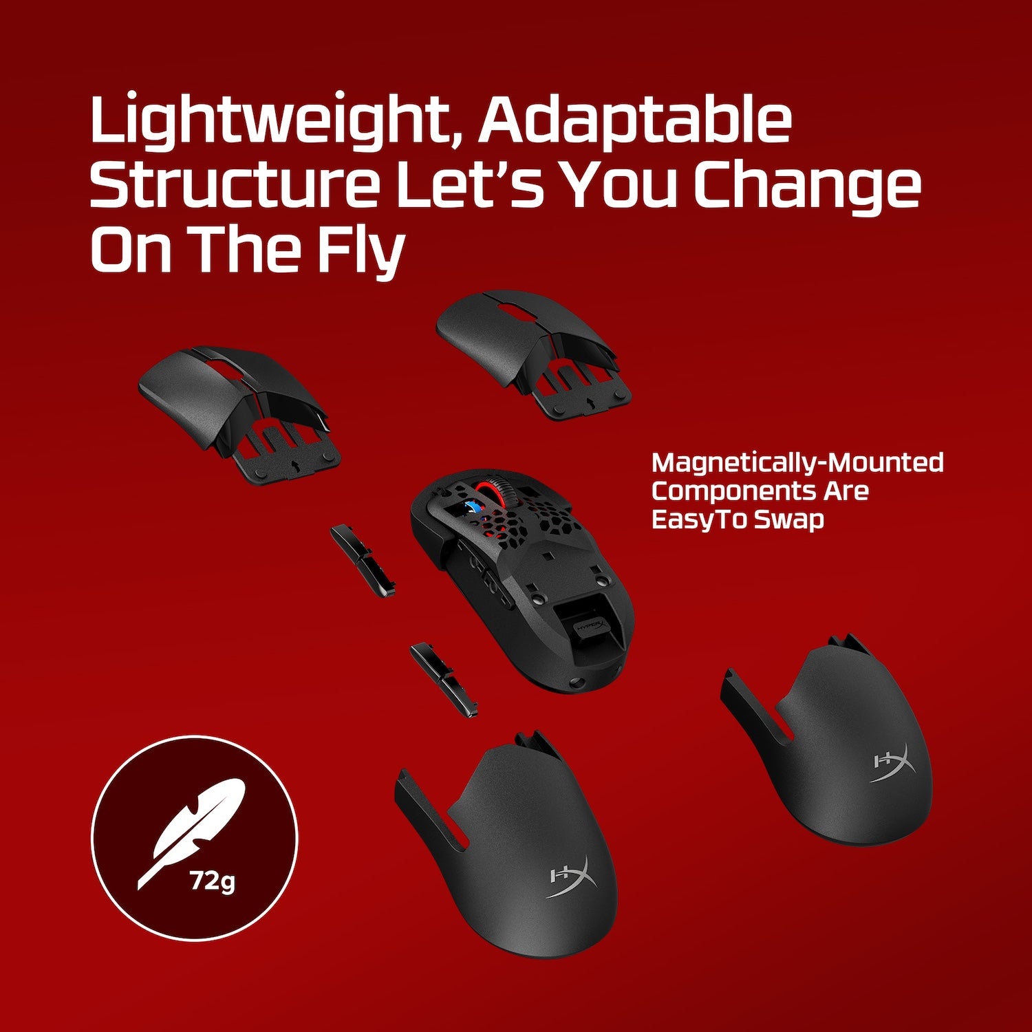 hyperx-pulsefire-saga-pro-souris-gaming-sans-fil image 2
