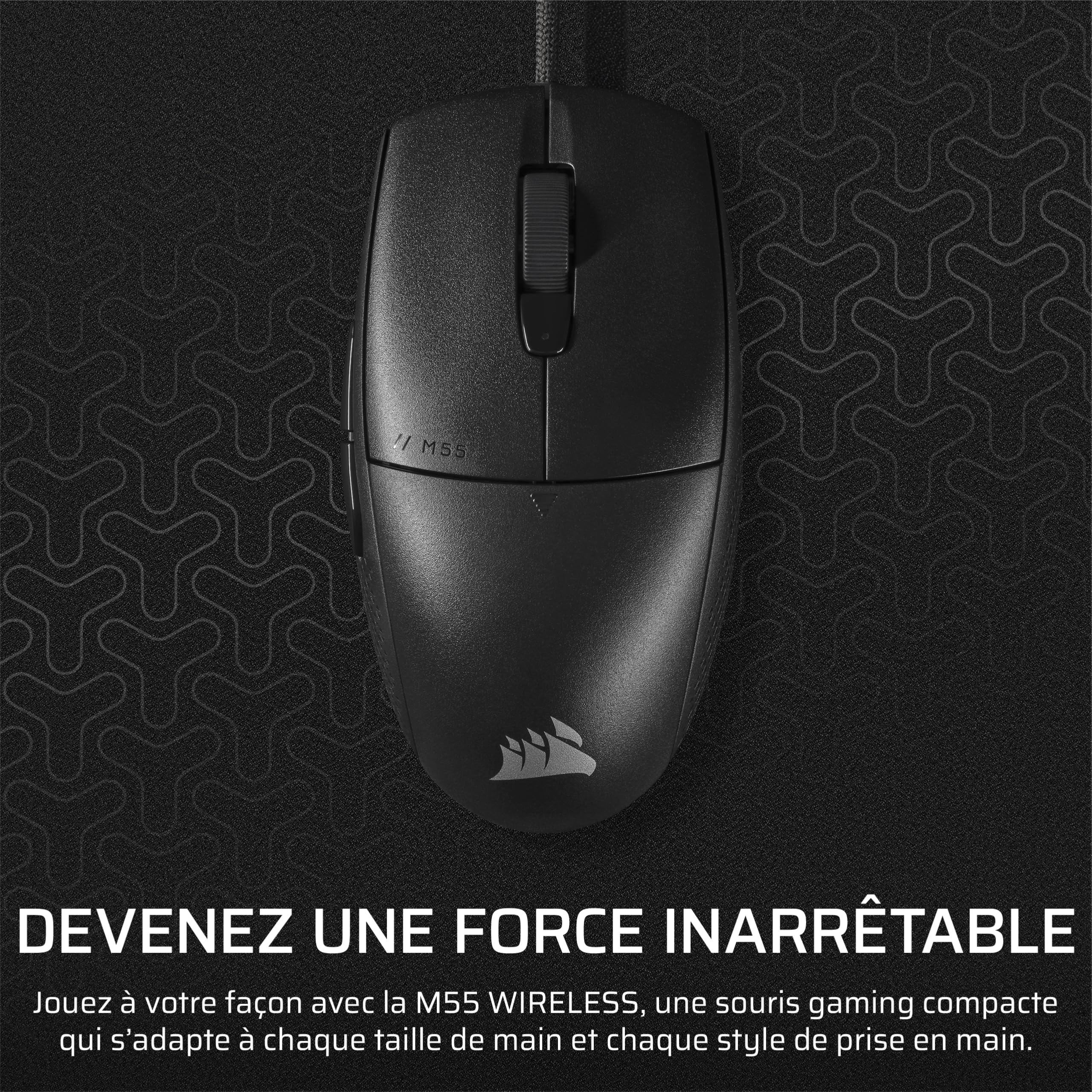 corsair-m55-souris-gaming-filaire-16000-dpi-noir image 2