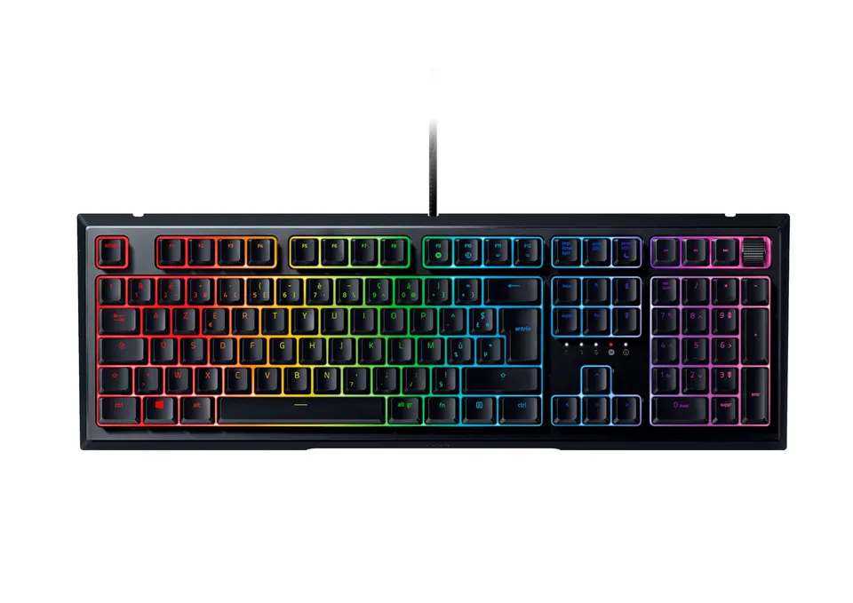 razer-ornata-v2-clavier-gaming-m-ca-membrane-rgb-chroma-azerty-avec-repose-poign image 1
