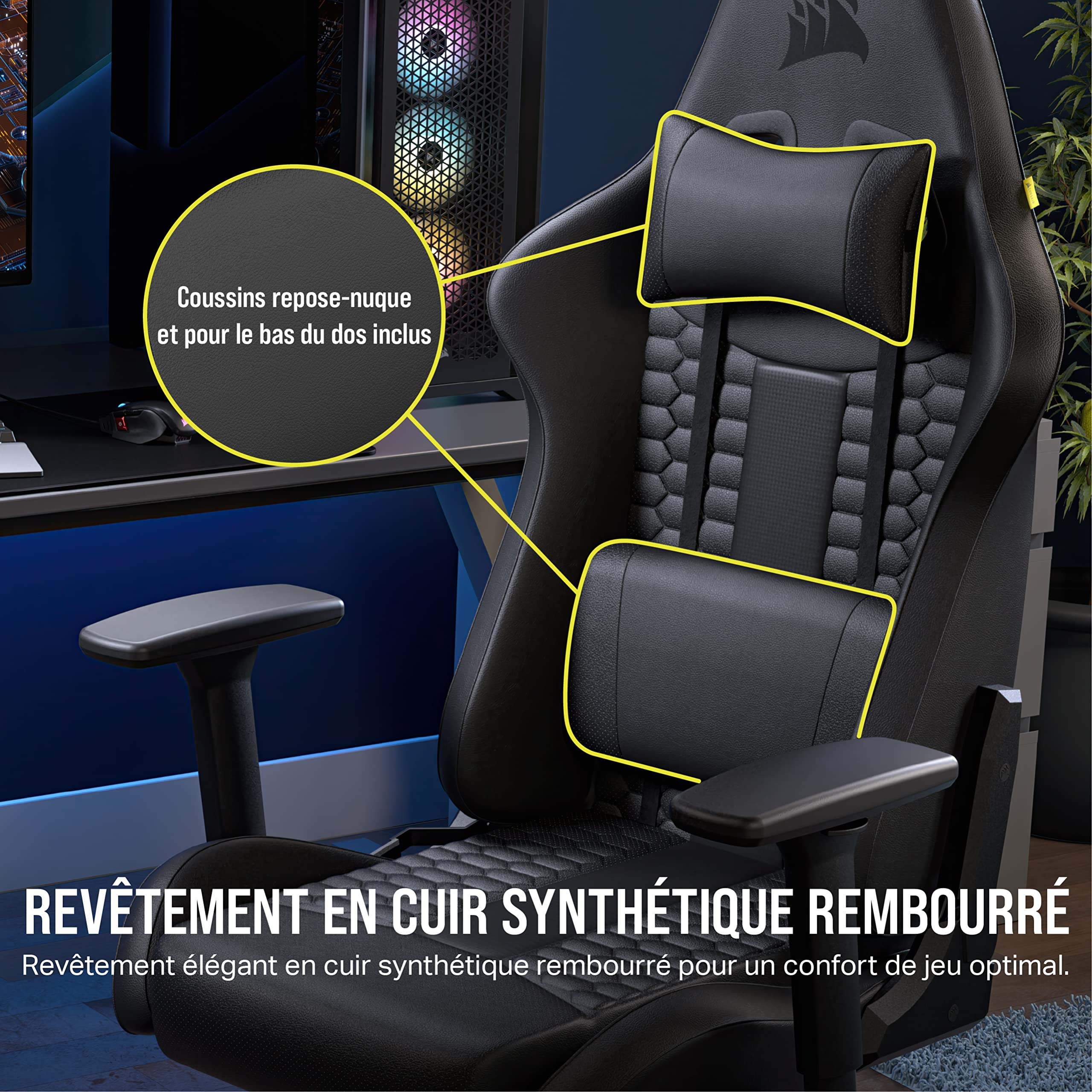 corsair-tc100-relaxed-fauteuil-gaming-similicuir-noir image 5