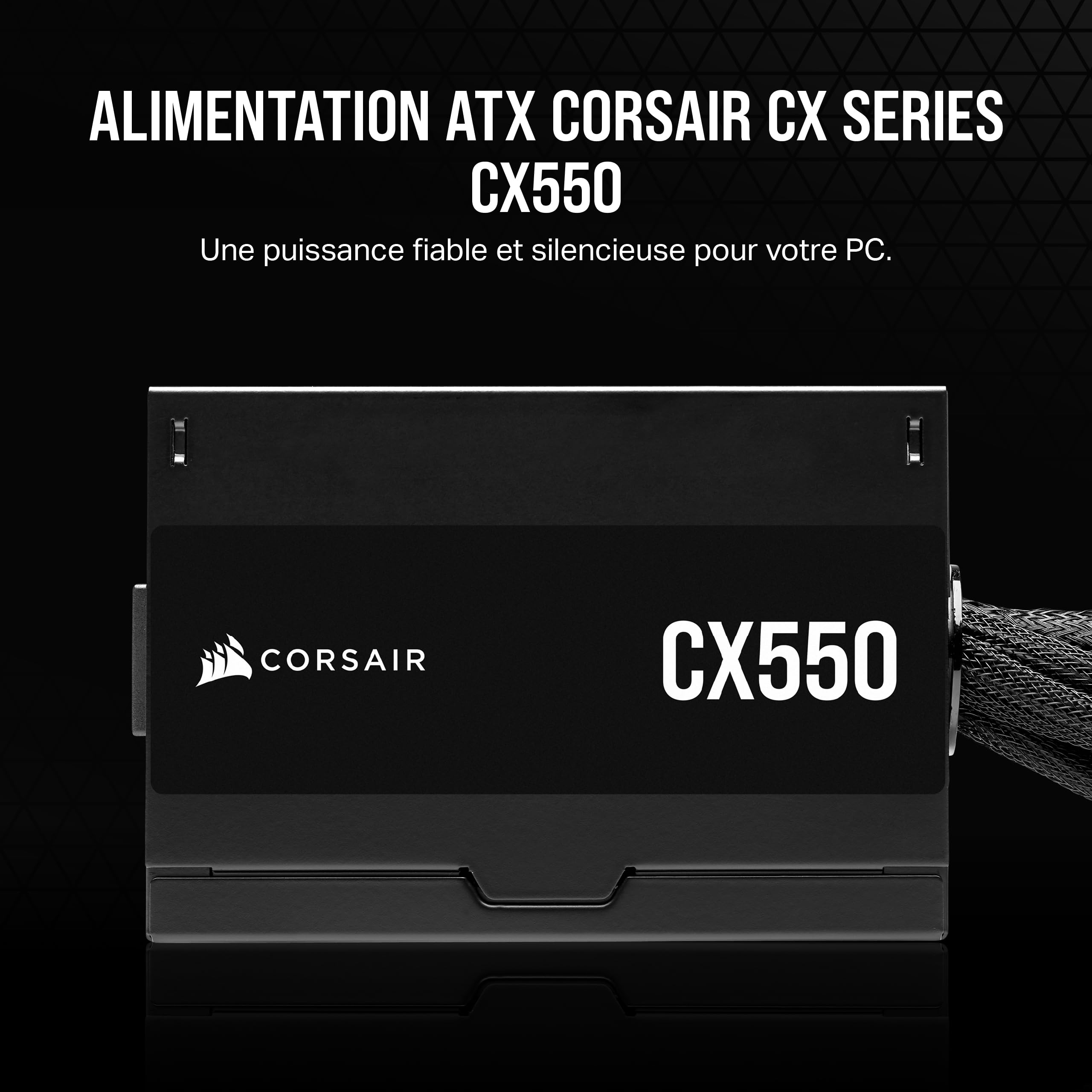 corsair-cx550-alimentation-atx-550w-80-plus-bronze-non-modulaire-noir image 2