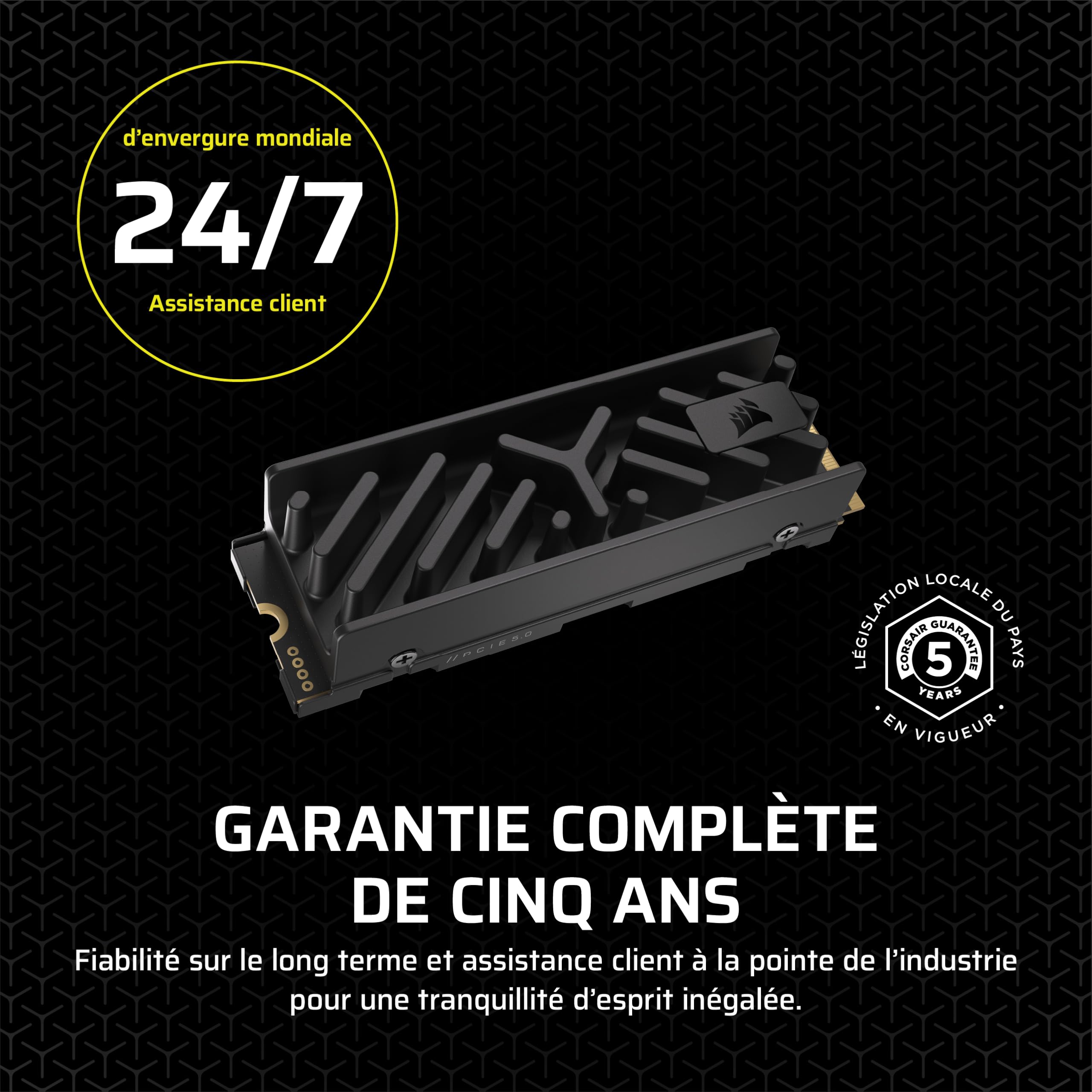 corsair-mp700-elite-4-to-ssd-m-2-nvme-pcie-5-0-avec-dissipateur image 8