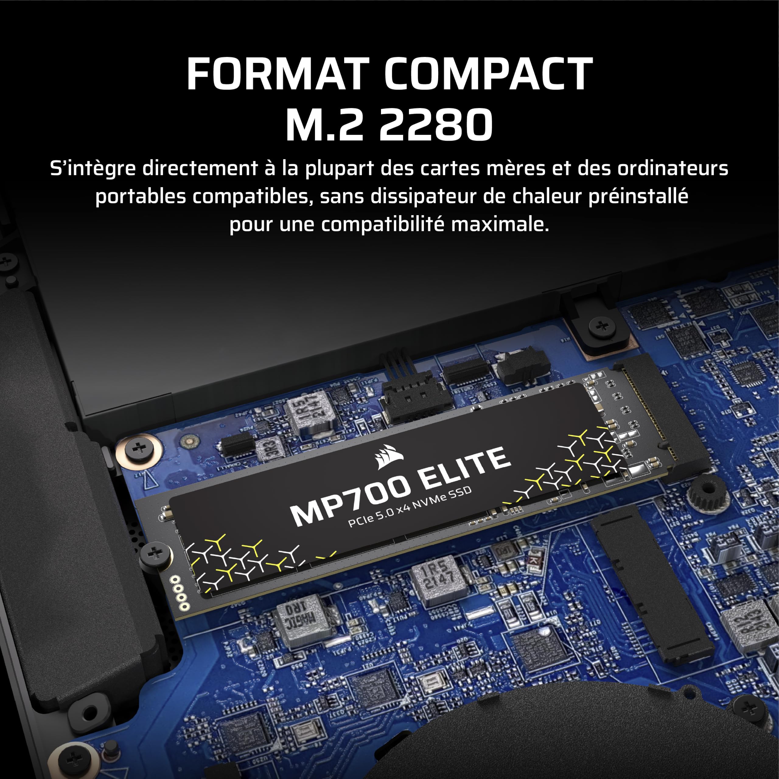 corsair-mp700-elite-4-to-ssd-m-2-nvme-pcie-5-0-x4-2280-jusqu-9400-mo-s image 6