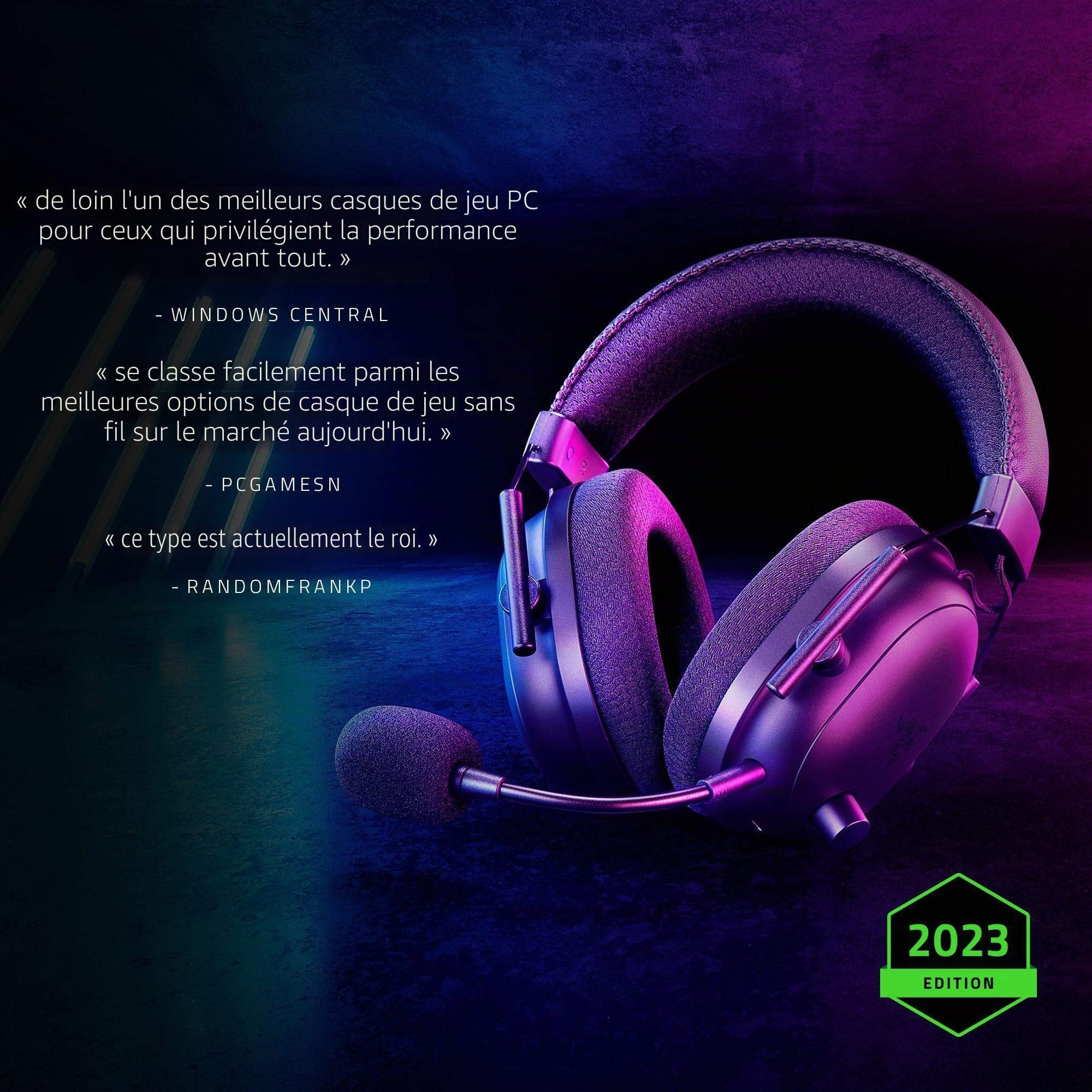 razer-blackshark-v2-pro-2023-casque-gaming-sans-fil-e-sports-premium-noir image 4