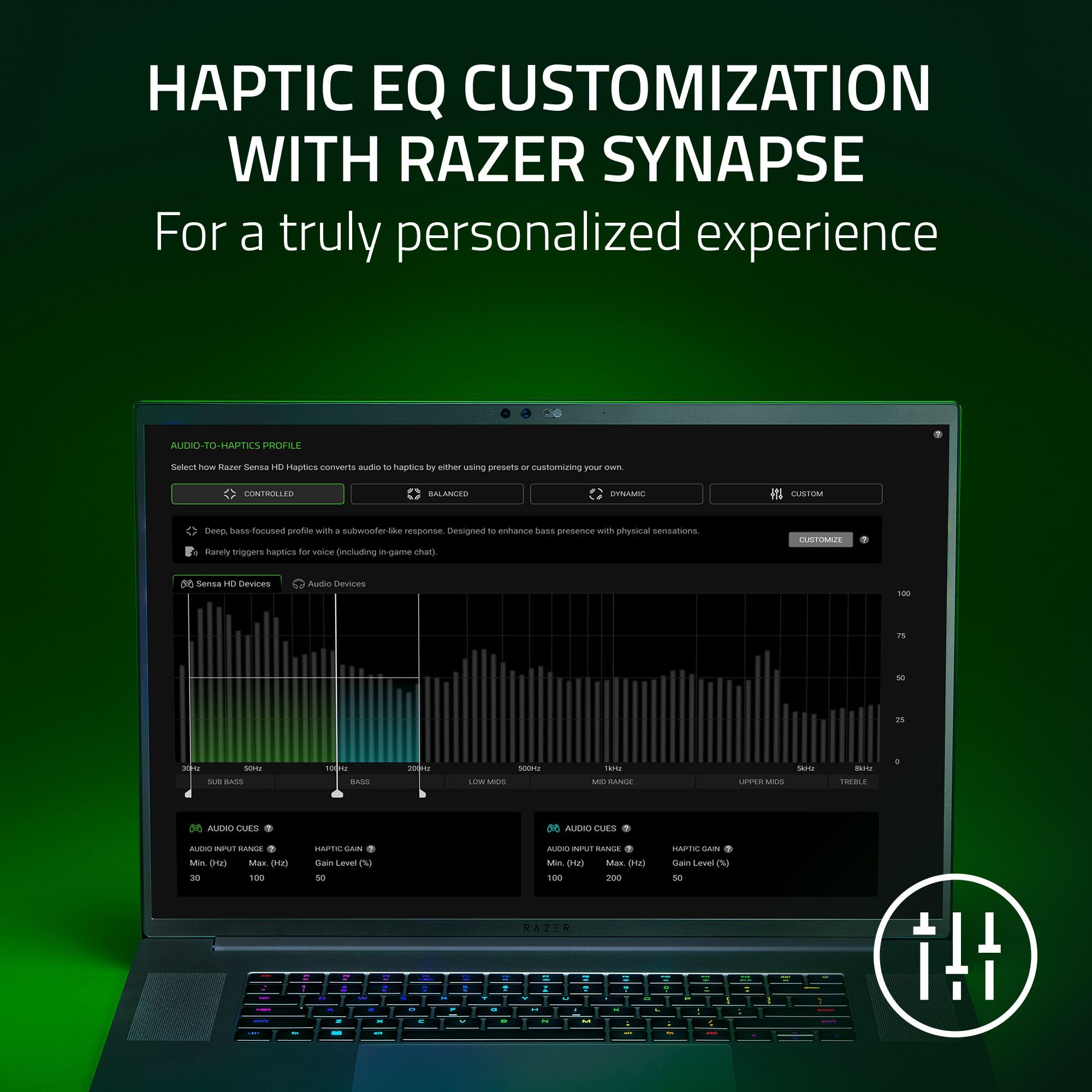 razer-freyja-coussin-de-si-ge-gaming-haptique-sensa-hd-noir image 4