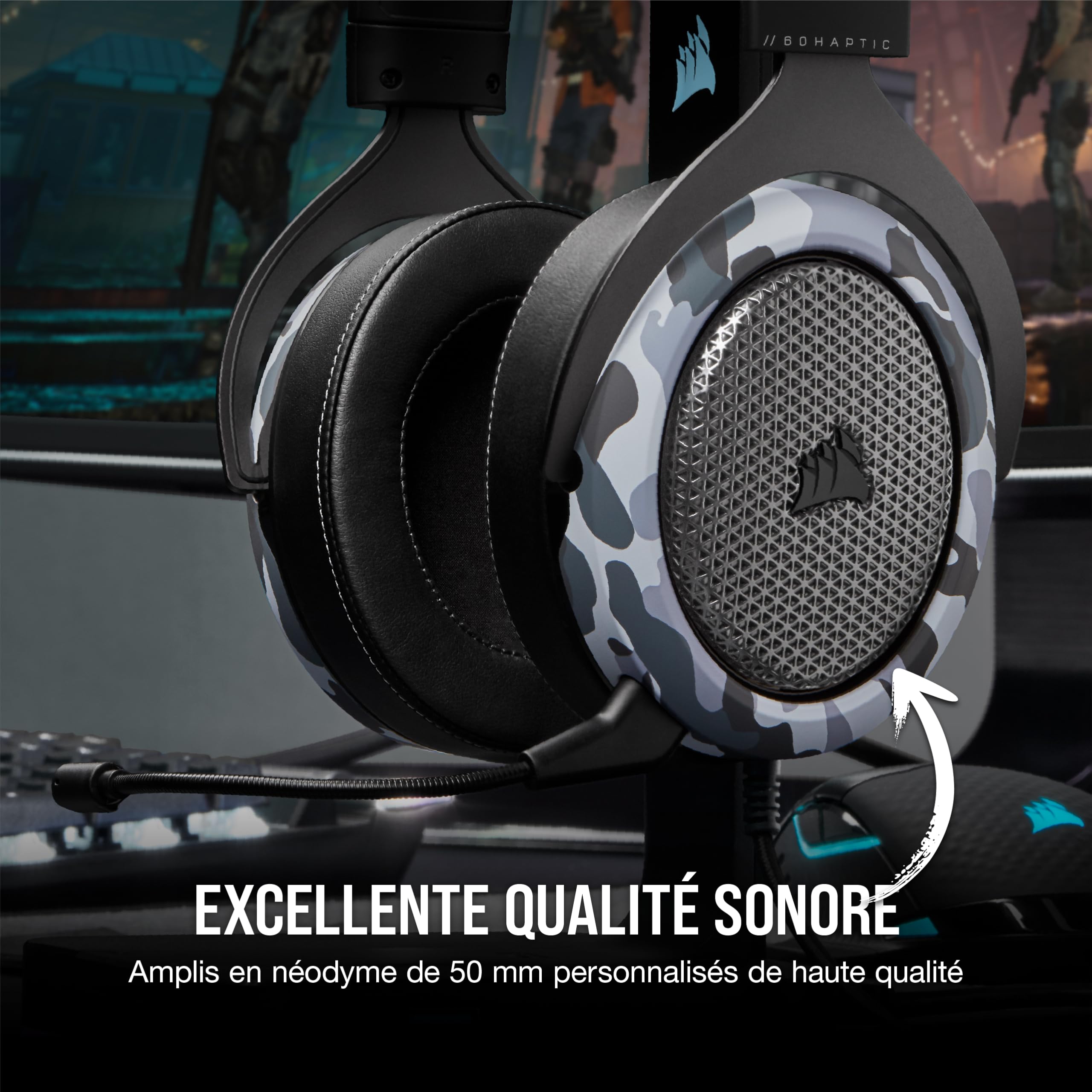 corsair-hs60-haptic-casque-gaming-st-r-o-pc-usb-camo image 4