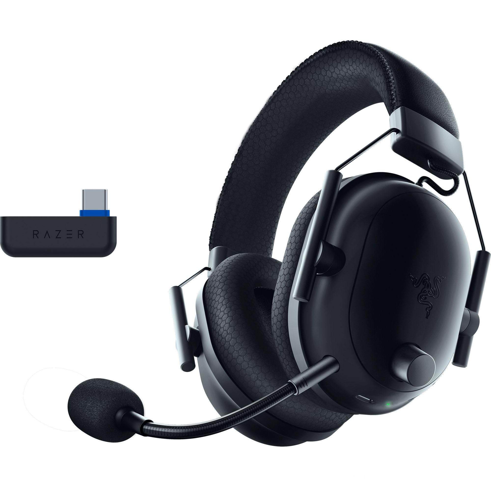 razer-blackshark-v2-pro-playstation-casque-e-sport-sans-fil-ps5-noir image 1