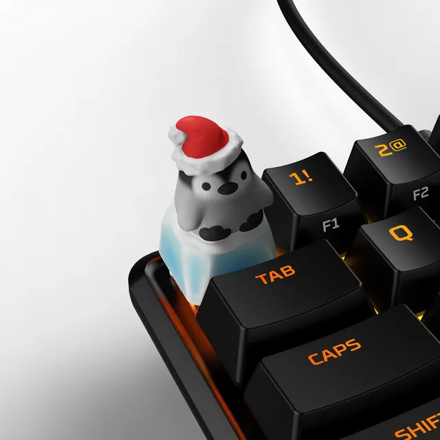 hyperx-hx3d-keycap-penguin-touche-3d-holiday-collection image 1