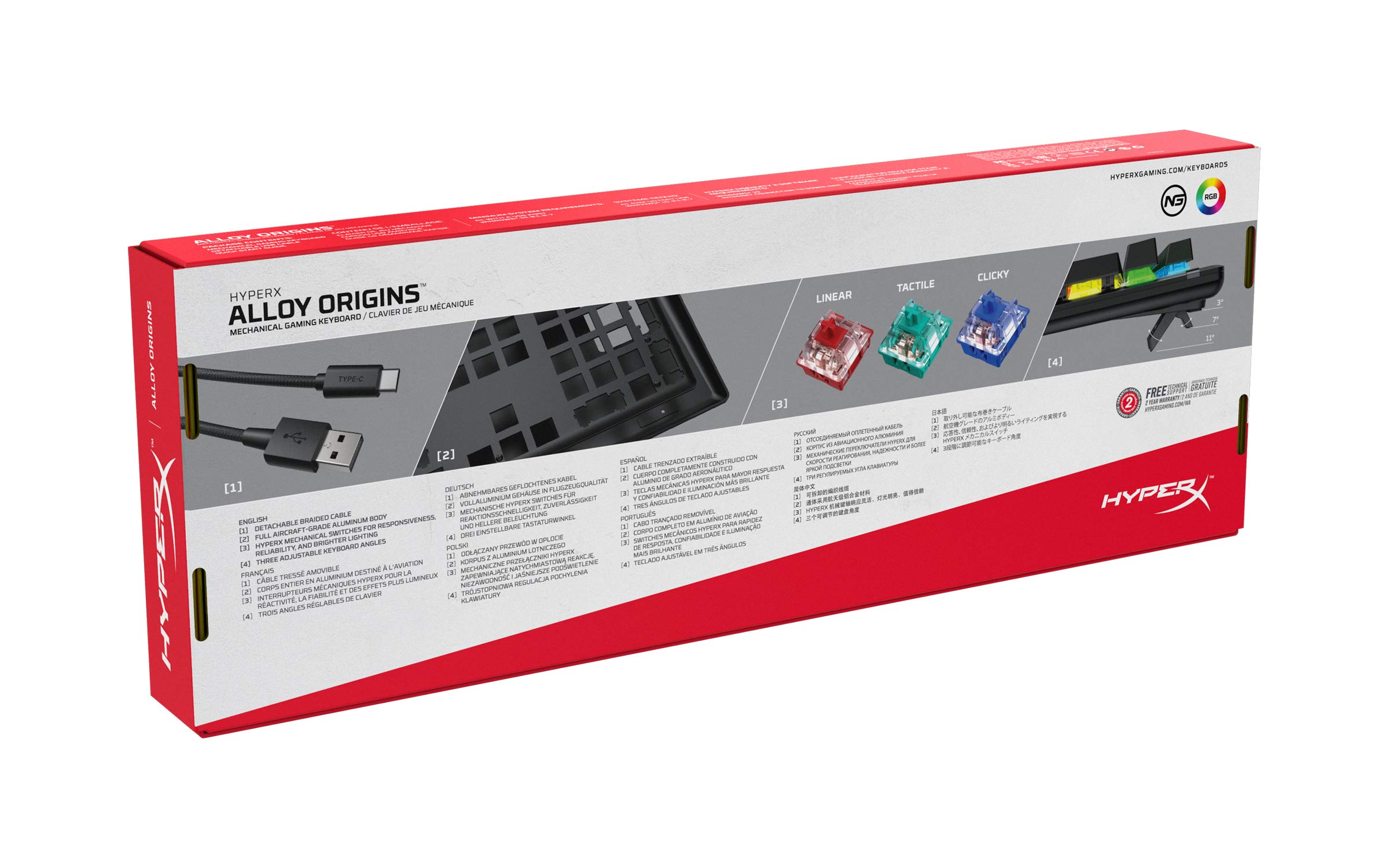 hyperx-alloy-origins-clavier-gaming-m-canique-rgb-red-switches-azerty image 7