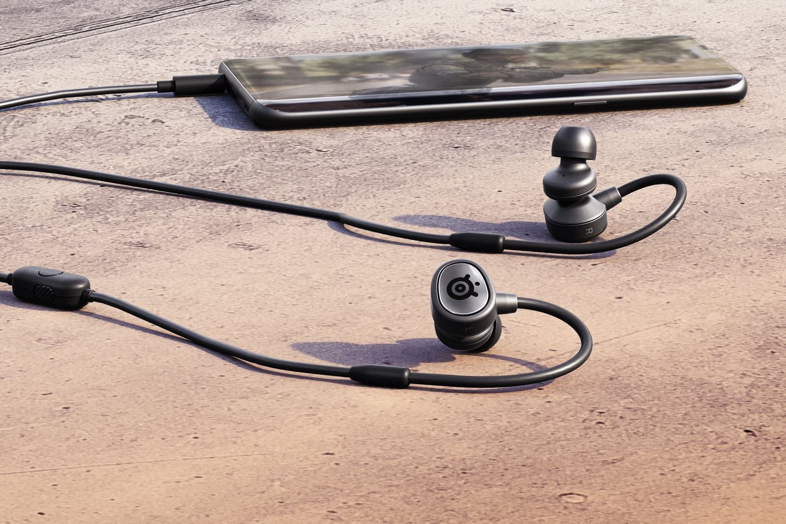 steelseries-tusq-intra-auriculaire-gaming-mobile-noir image 2