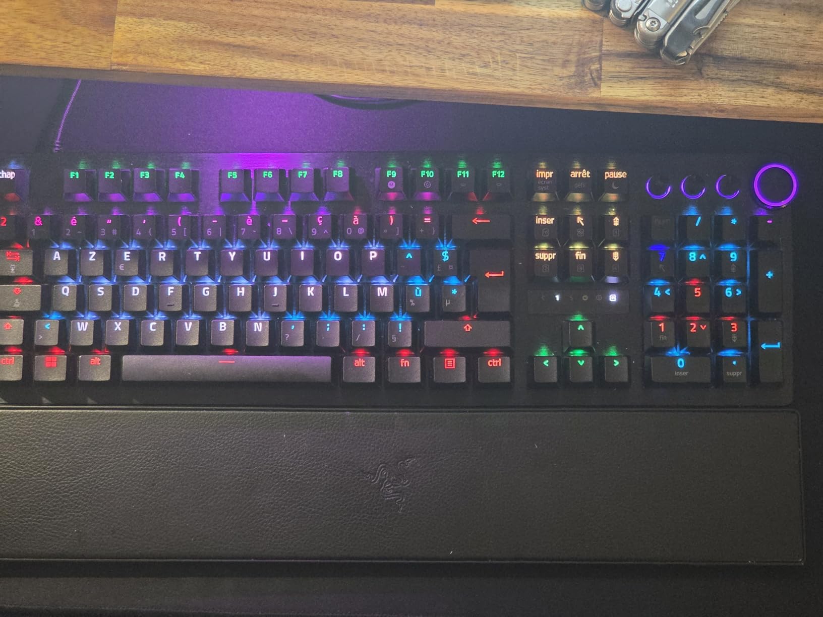 Excellent clavier, logiciel perfectible