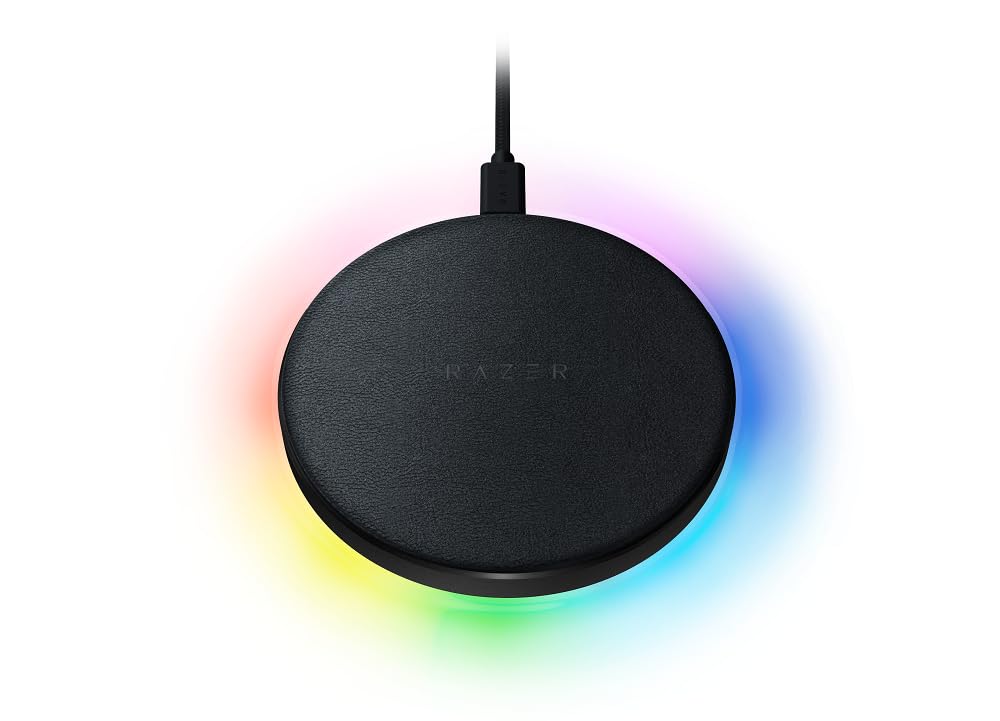 razer-charging-pad-chroma-chargeur-sans-fil-qi-10w-rgb-noir image 2