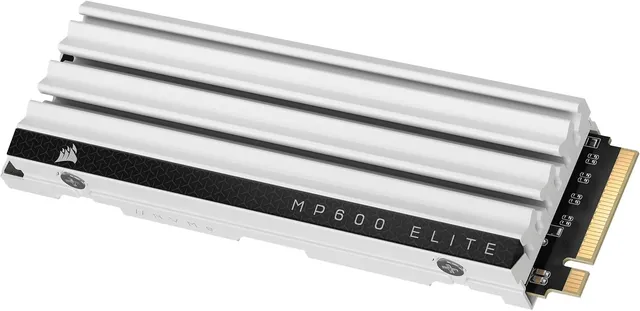 corsair-mp600-elite-2-to-m-2-pcie-gen4-x4-nvme-ssd-avec-dissipateur-blanc image 1