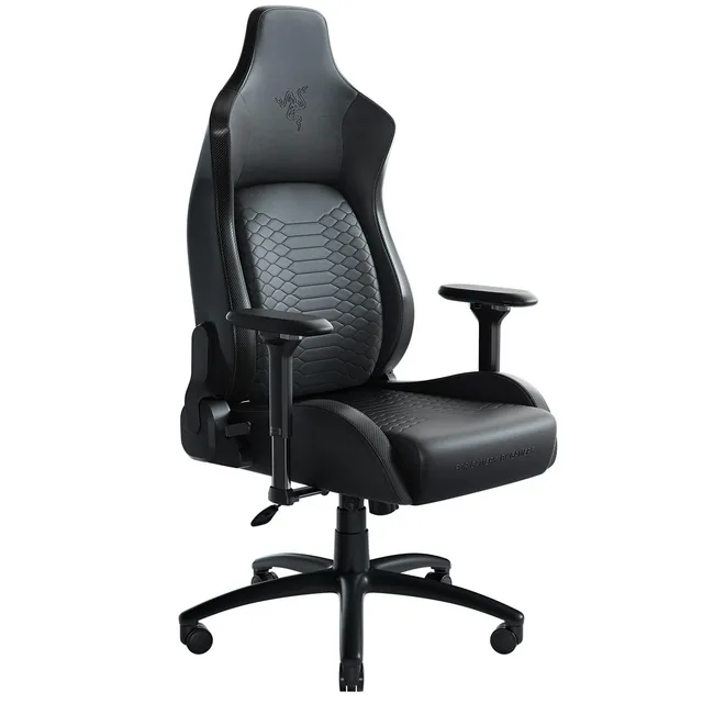razer-iskur-chaise-gaming-ergonomique-cuir-synth-tique-noir-standard image 1