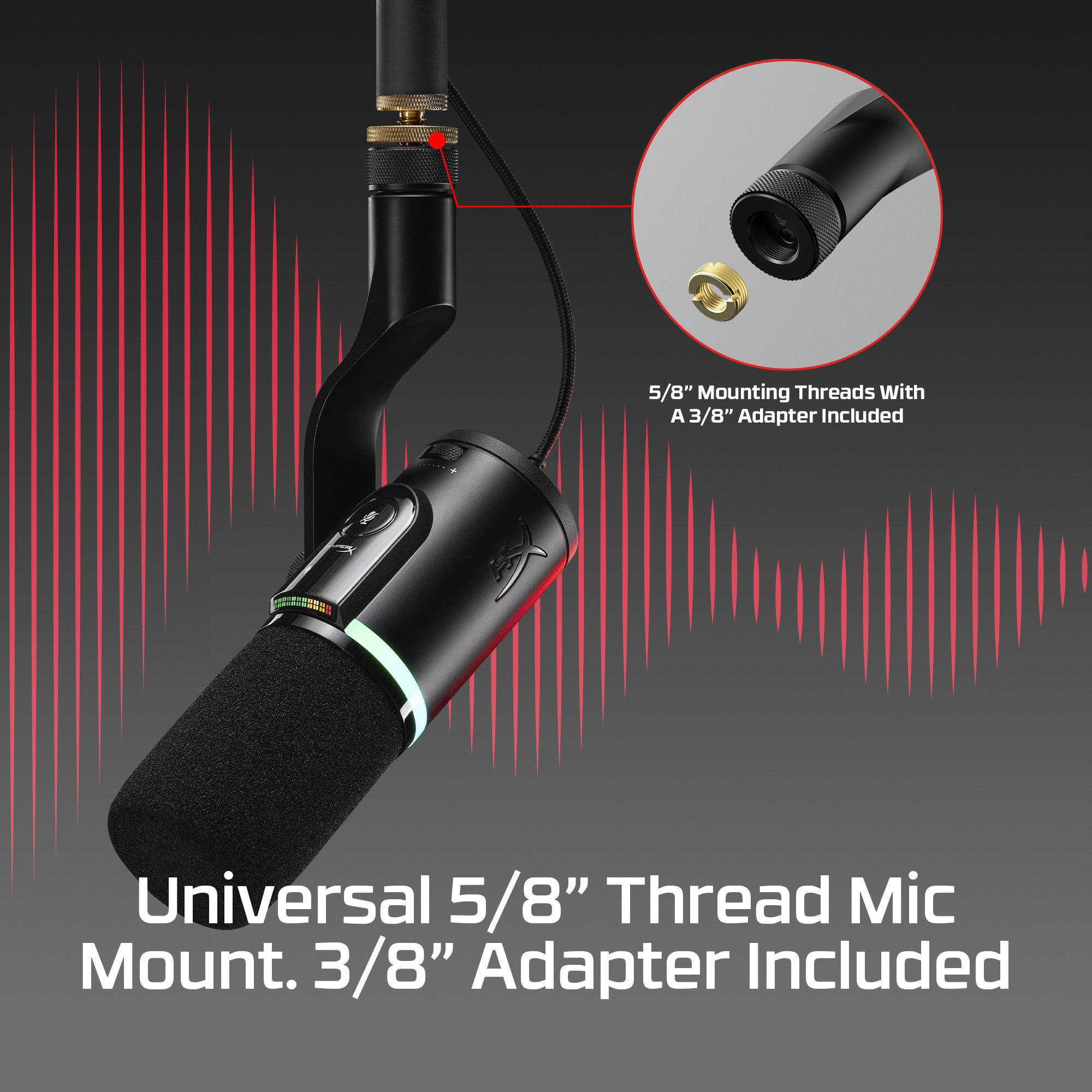 hyperx-flipcast-microphone-dynamique-usb-xlr-gaming image 8