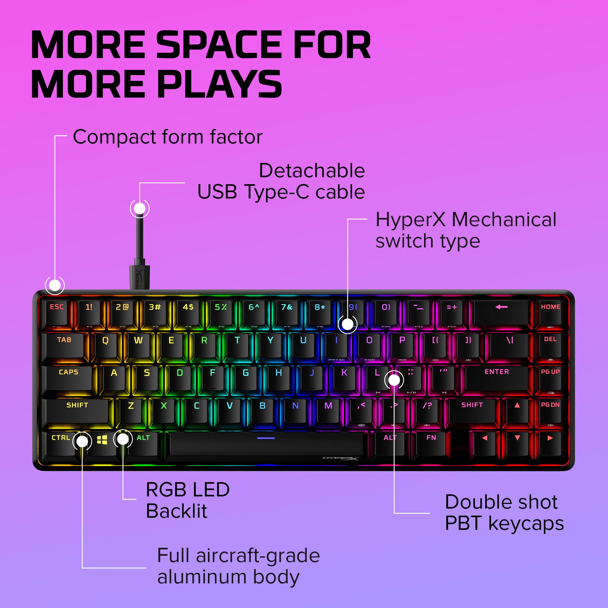 hyperx-alloy-origins-65-clavier-gaming-m-canique-65-rouge-lin-aire-rgb image 8