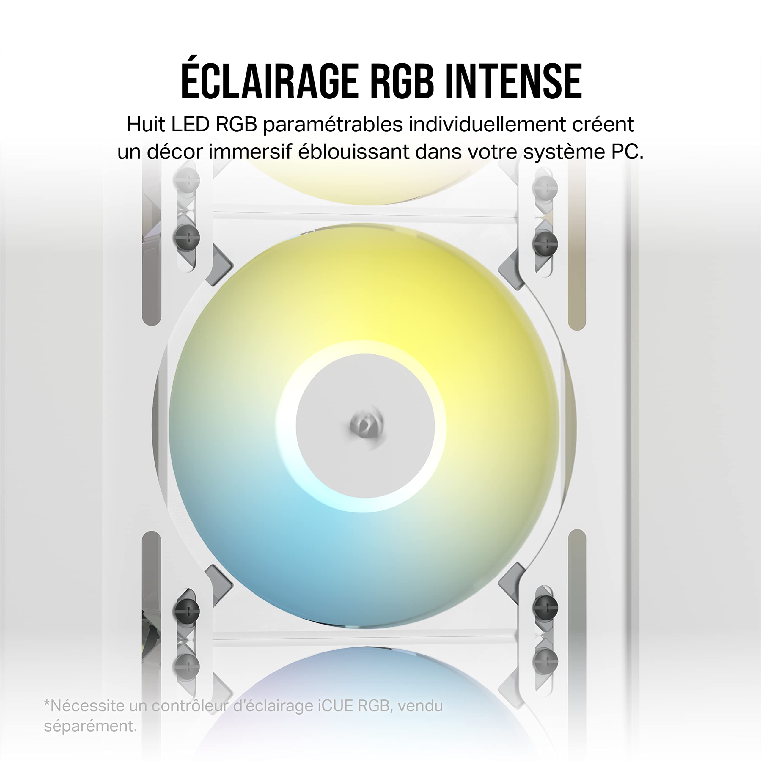 corsair-icue-af120-rgb-elite-120-mm-pwm-kit-3-ventilateurs-noir-lighting-node-co image 4