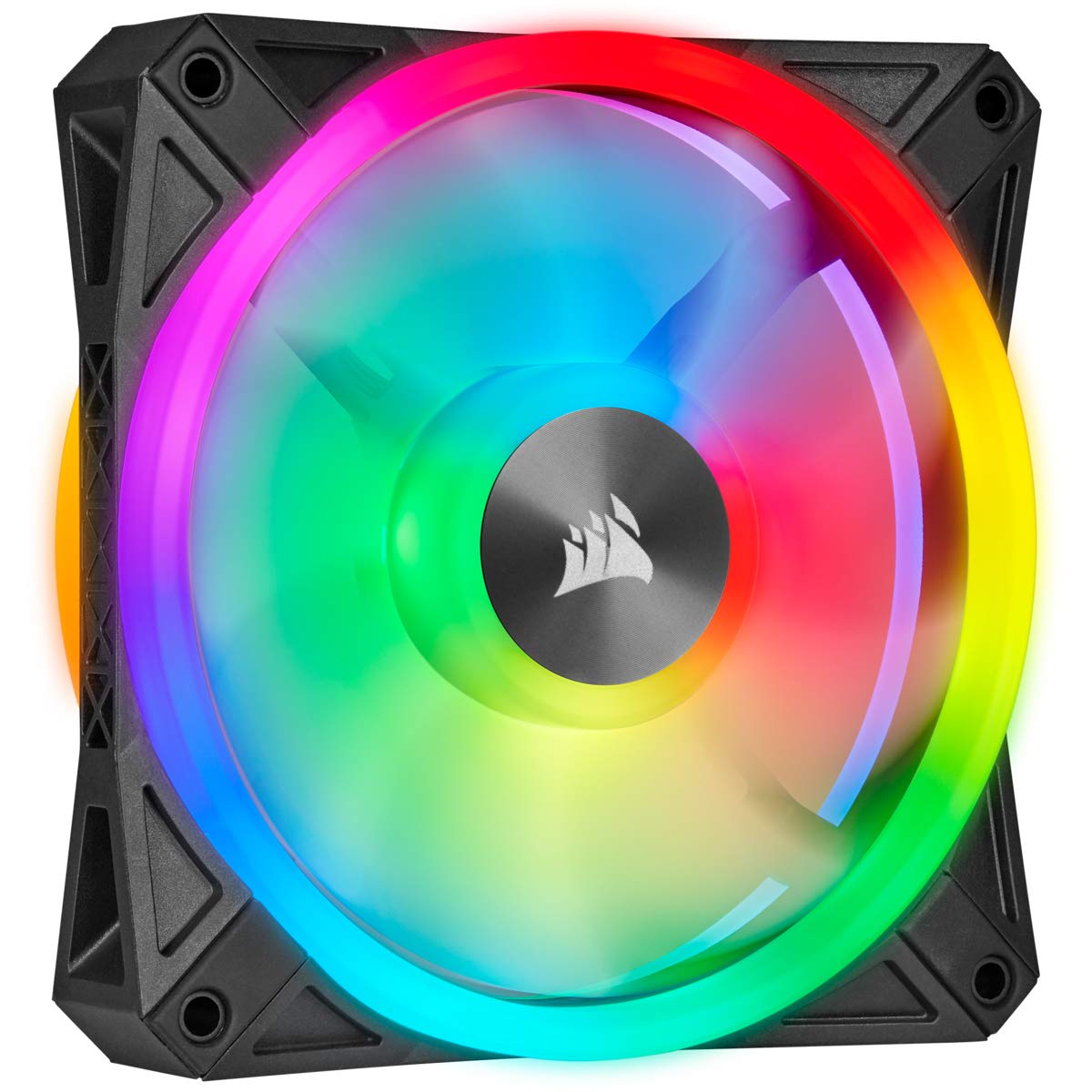 corsair-icue-ql120-rgb-triple-pack-ventilateur-pc-120mm-pwm-1500-tr-min-lighting image 8