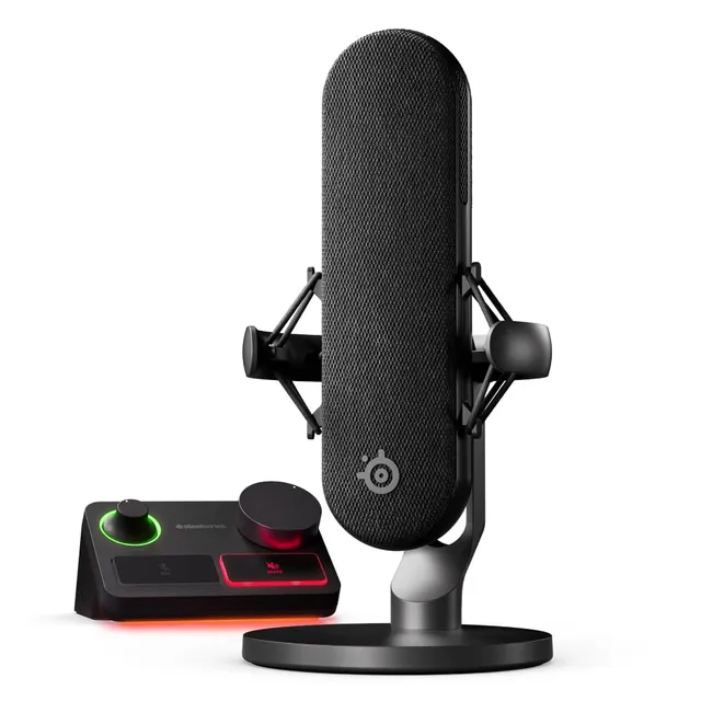 steelseries-alias-pro-microphone-xlr-stream-mixer-pour-streaming-noir image 1