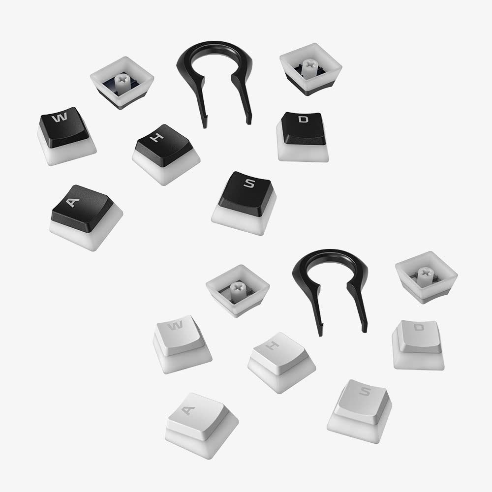 hyperx-pudding-jeu-complet-104-touches-pbt-blanc-us-r-tro-clair image 8