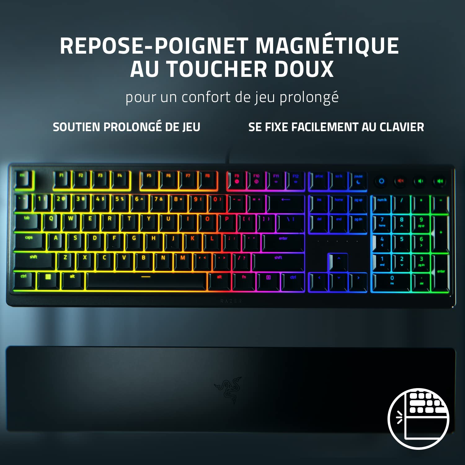 razer-ornata-v3-clavier-gamer-azerty-profil-bas-m-ca-membrane-rgb-noir image 6