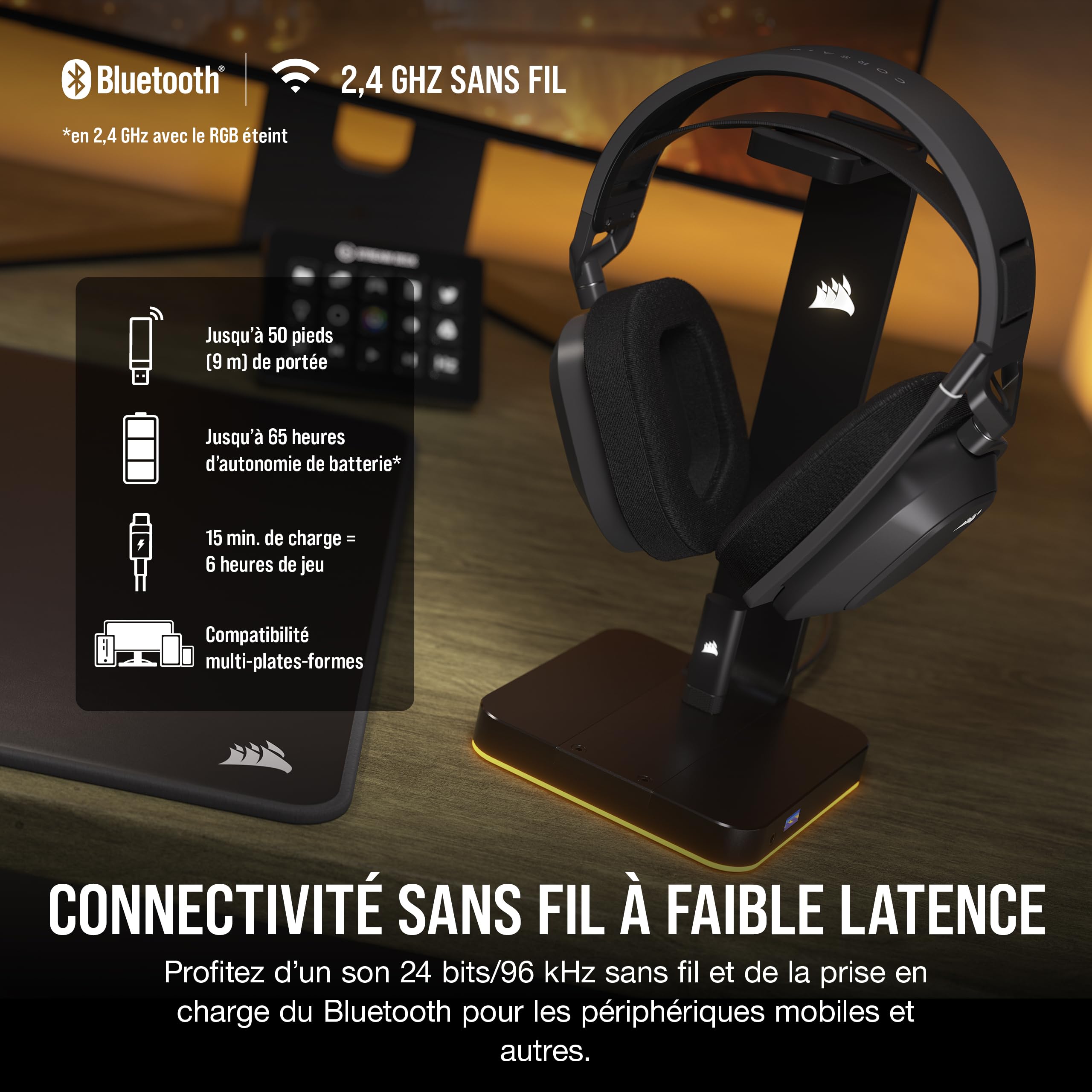 corsair-hs80-max-wireless-casque-gaming-multiplateforme-gris-acier image 3