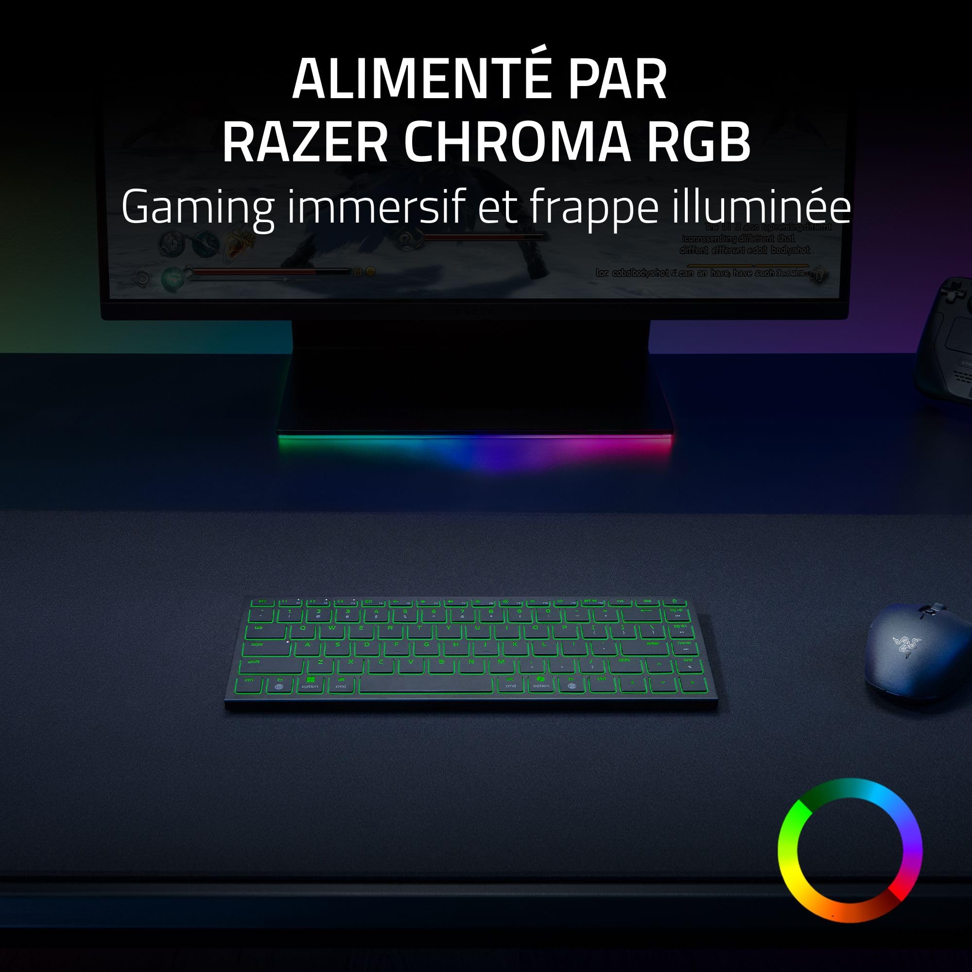razer-joro-clavier-portable-sans-fil-r-tro-clair-compact-qwerty-us-noir image 6