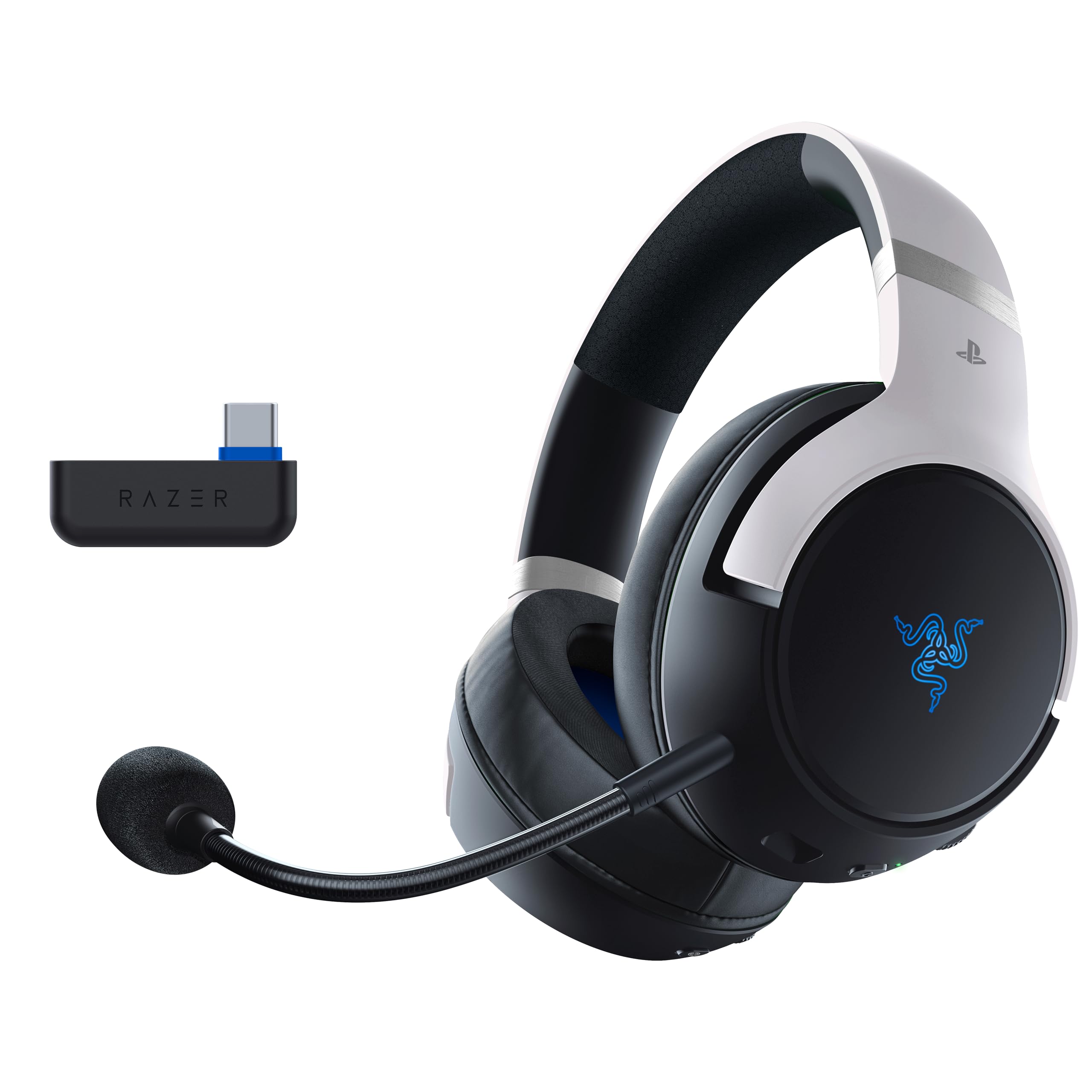 razer-kaira-pro-hyperspeed-casque-gaming-sans-fil-hypersense-noir-blanc image 1
