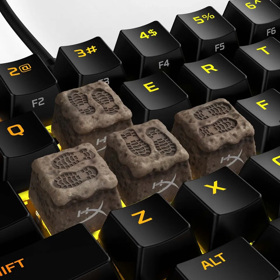 hyperx-hx3d-keycaps-fps-movement-set-lot-de-4-touches-empreintes-marron image 1