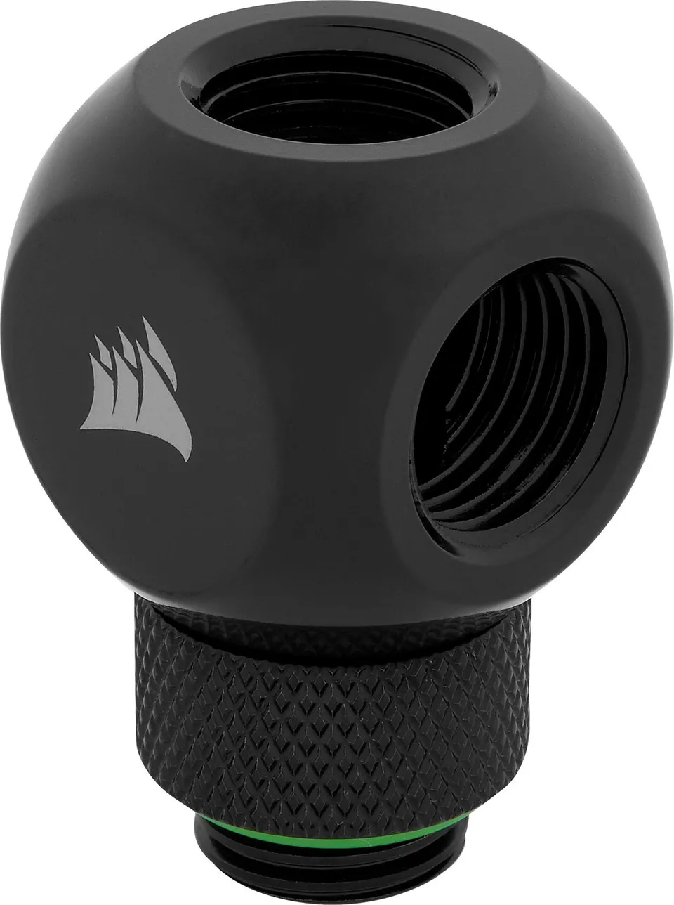corsair-hydro-x-series-xf-embout-y-rotatif-g1-4-watercooling-noir image 1