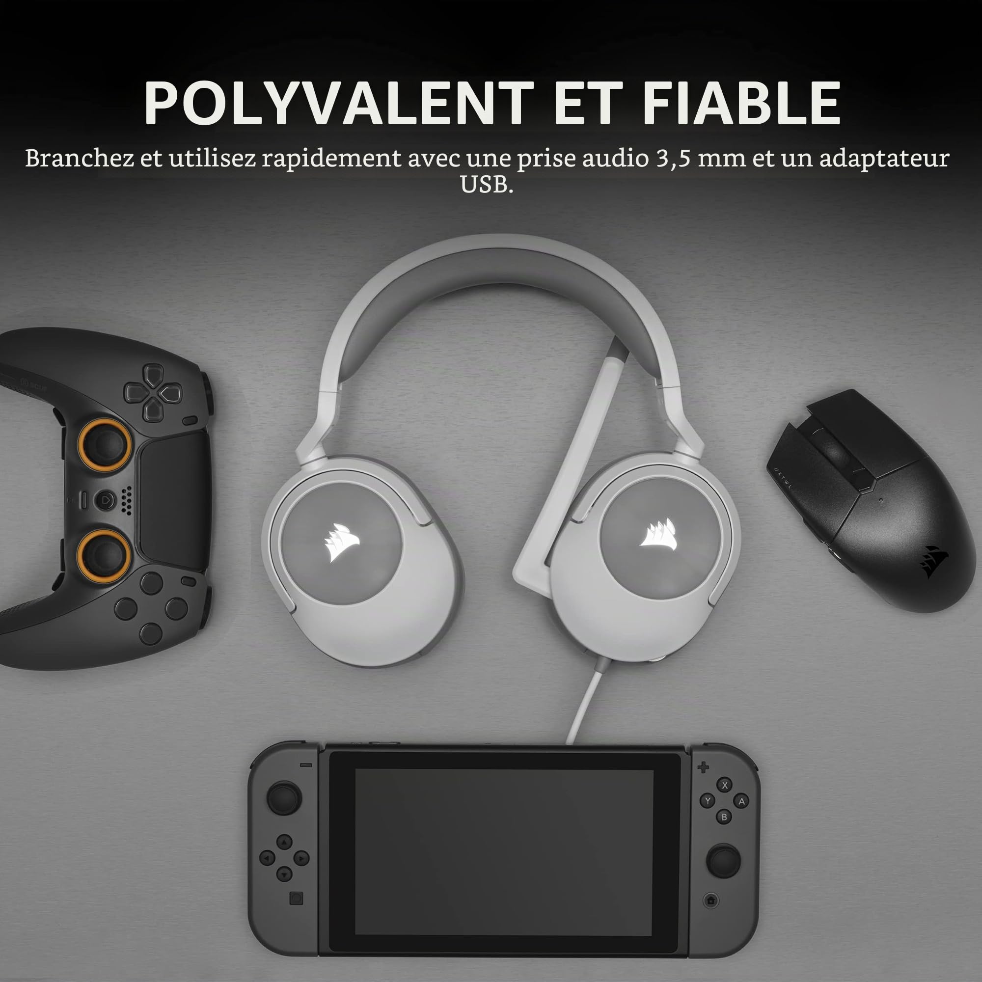 corsair-hs55-surround-v2-casque-de-jeu-multiplateforme-dolby-atmos-50-mm-micro-o image 5
