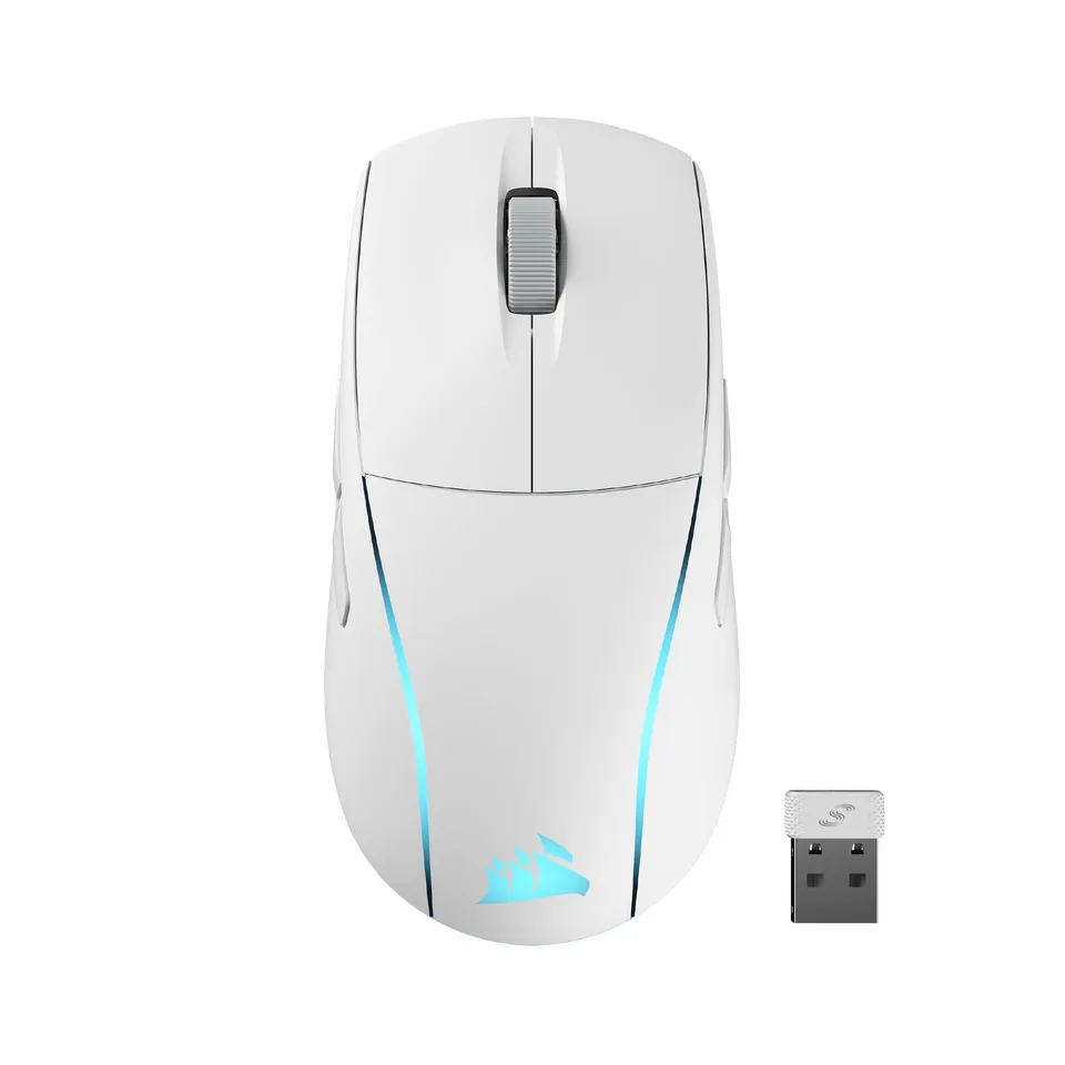 corsair-m75-wireless-rgb-souris-gaming-fps-blanc-26000-dpi-89g-ambidextre image 1