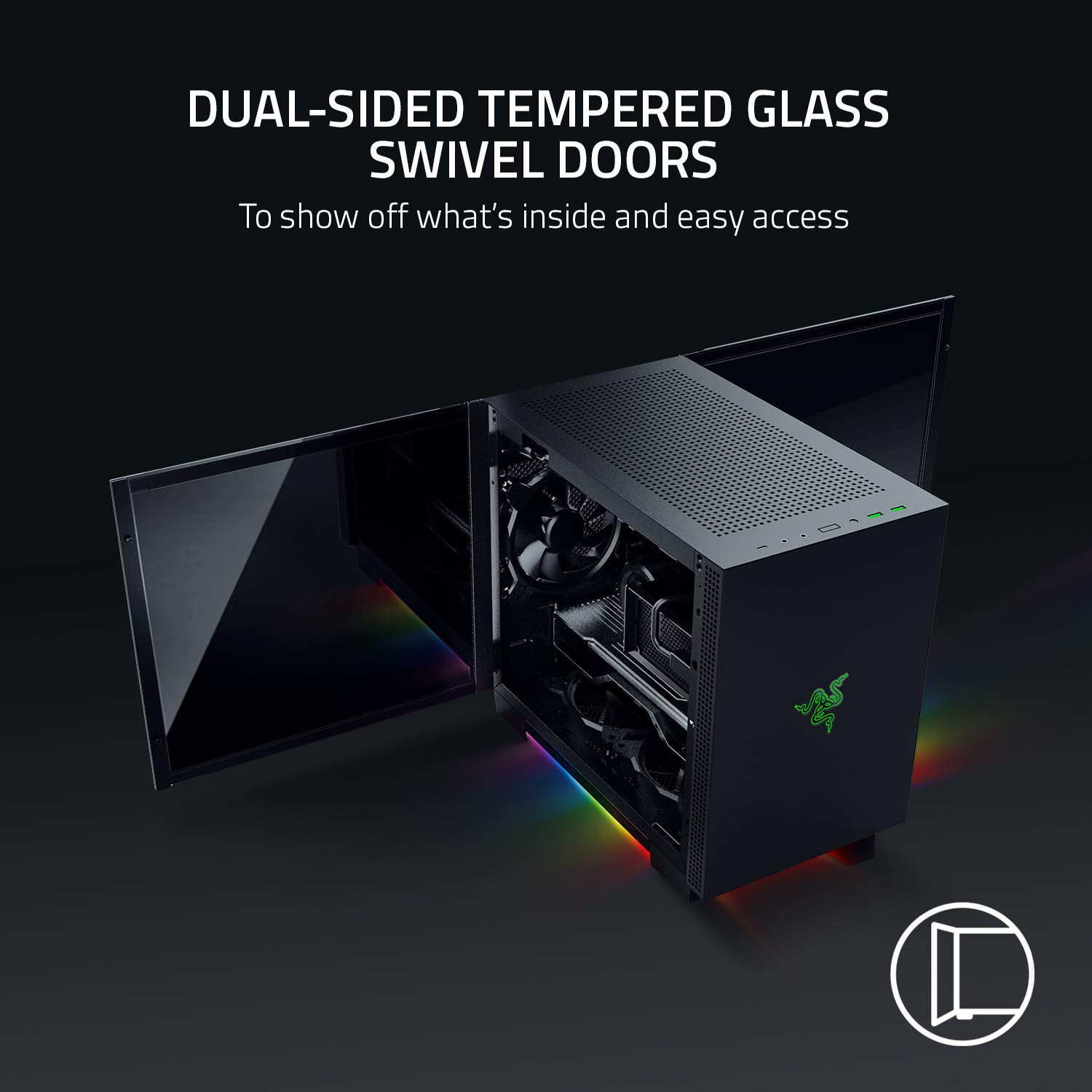 razer-tomahawk-mini-itx-bo-tier-gaming-verre-tremp-chroma-rgb-noir image 2