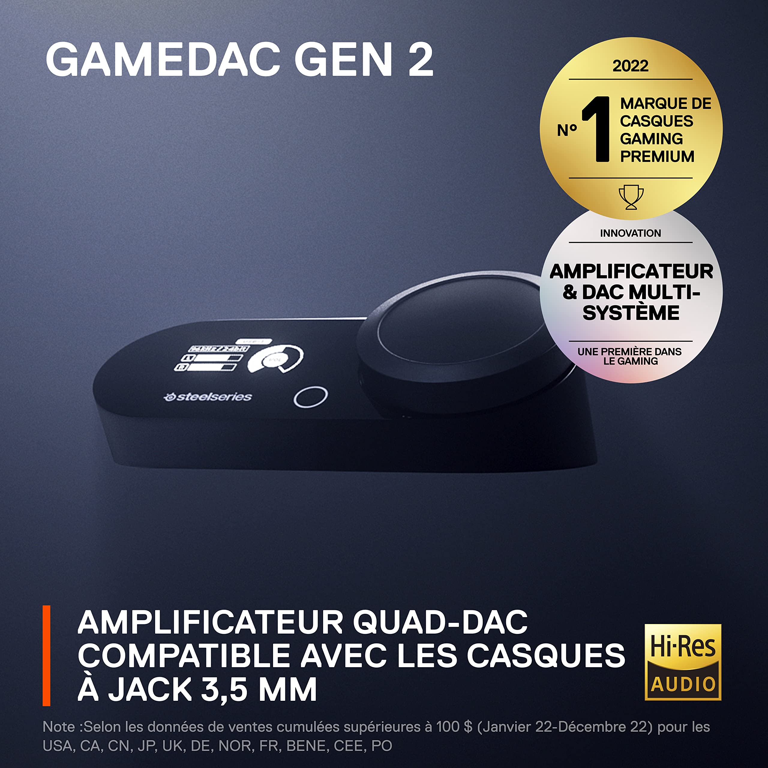 steelseries-gamedac-gen-2-amplificateur-hi-res-pour-pc-ps5-ps4 image 2