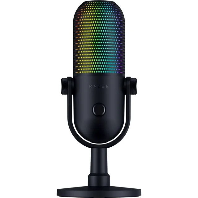 razer-seiren-v3-chroma-microphone-usb-rgb-tap-to-mute-noir image 1