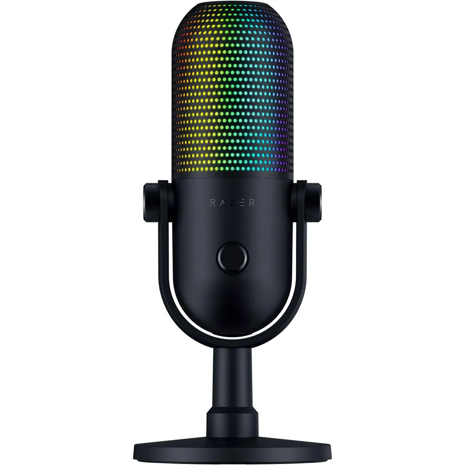 razer-seiren-v3-chroma-microphone-usb-rgb-tap-to-mute-noir image 1