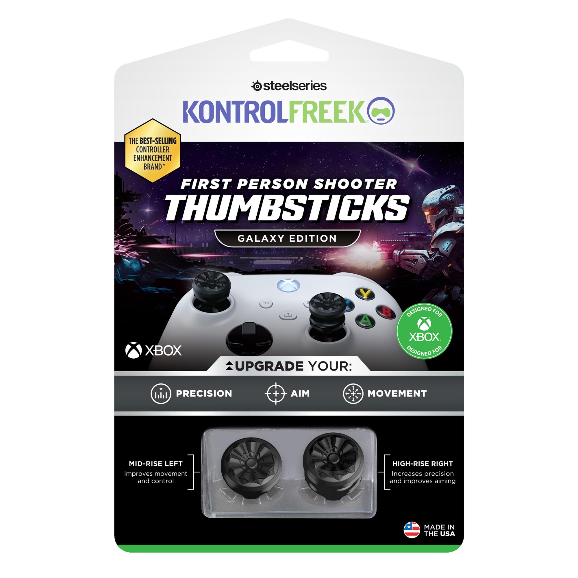kontrolfreek-fps-freek-galaxy-black-grips-joystick-manette-xbox-noir image 6