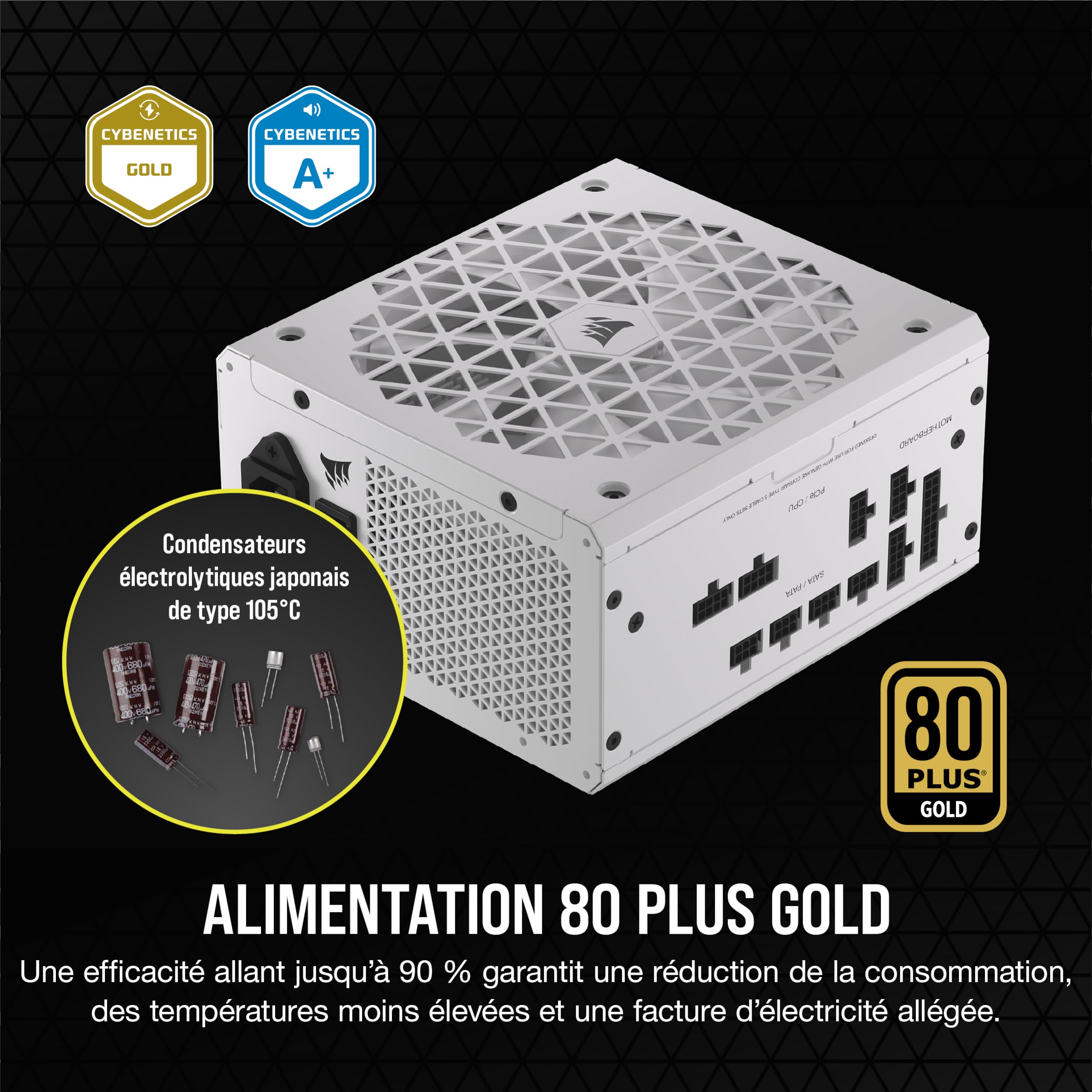 corsair-rm750x-shift-750w-alimentation-atx-modulaire-lat-rale-atx-3-1-pcie-5-1-8 image 5