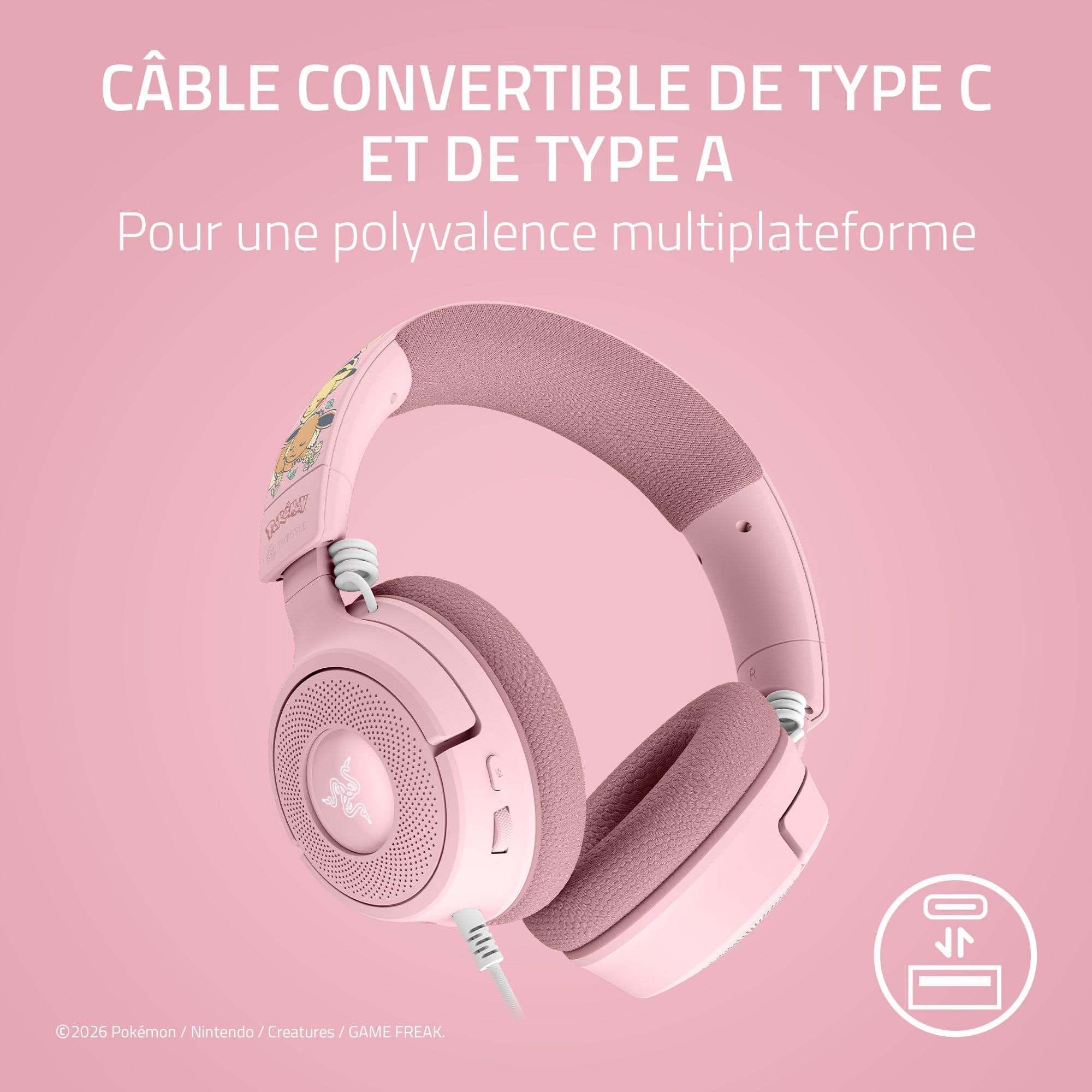 razer-kraken-v4-x-pok-mon-pikachu-eevee-casque-gaming-filaire-usb-chroma-rgb image 6